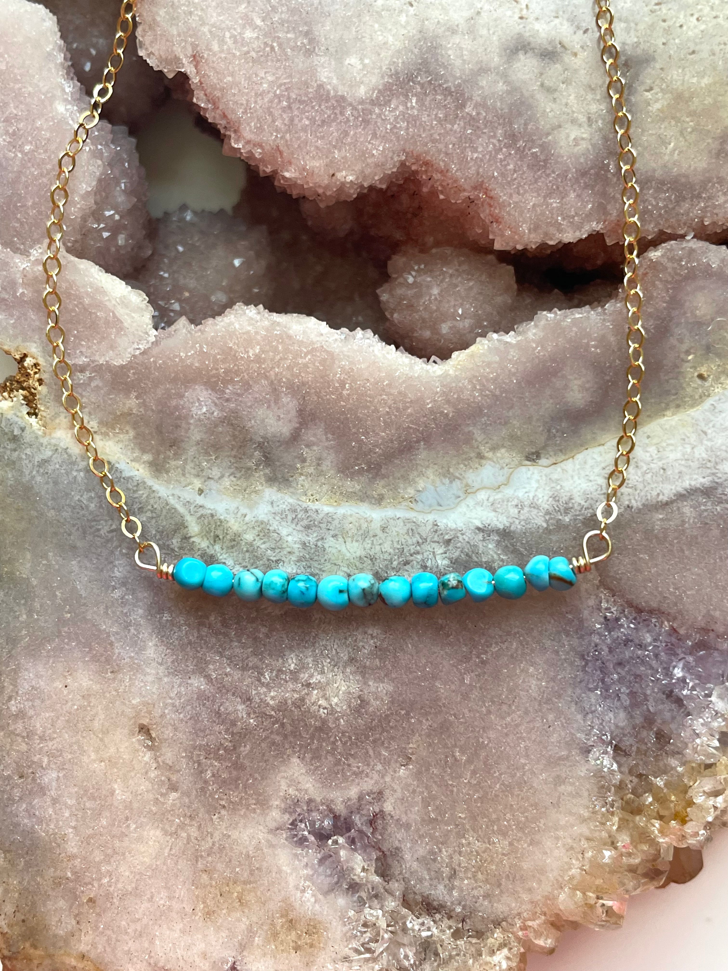 Authentic Turquoise Choker Necklace for Women - Handmade Sterling Silver Jewelry - Perfect for Boho, Western & Everyday Fashion