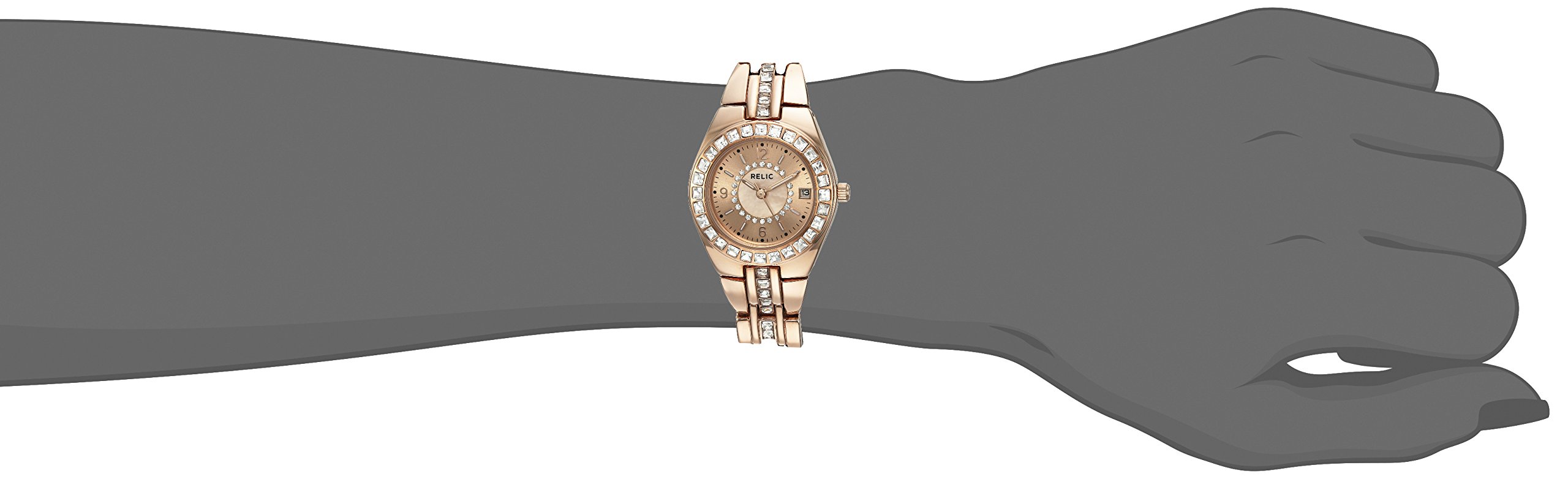 Fossil Queen's Court Women's Watch - Stylish Analog Watch with Stainless Steel Band for Women | Perfect for Office, Party & Everyday Wear