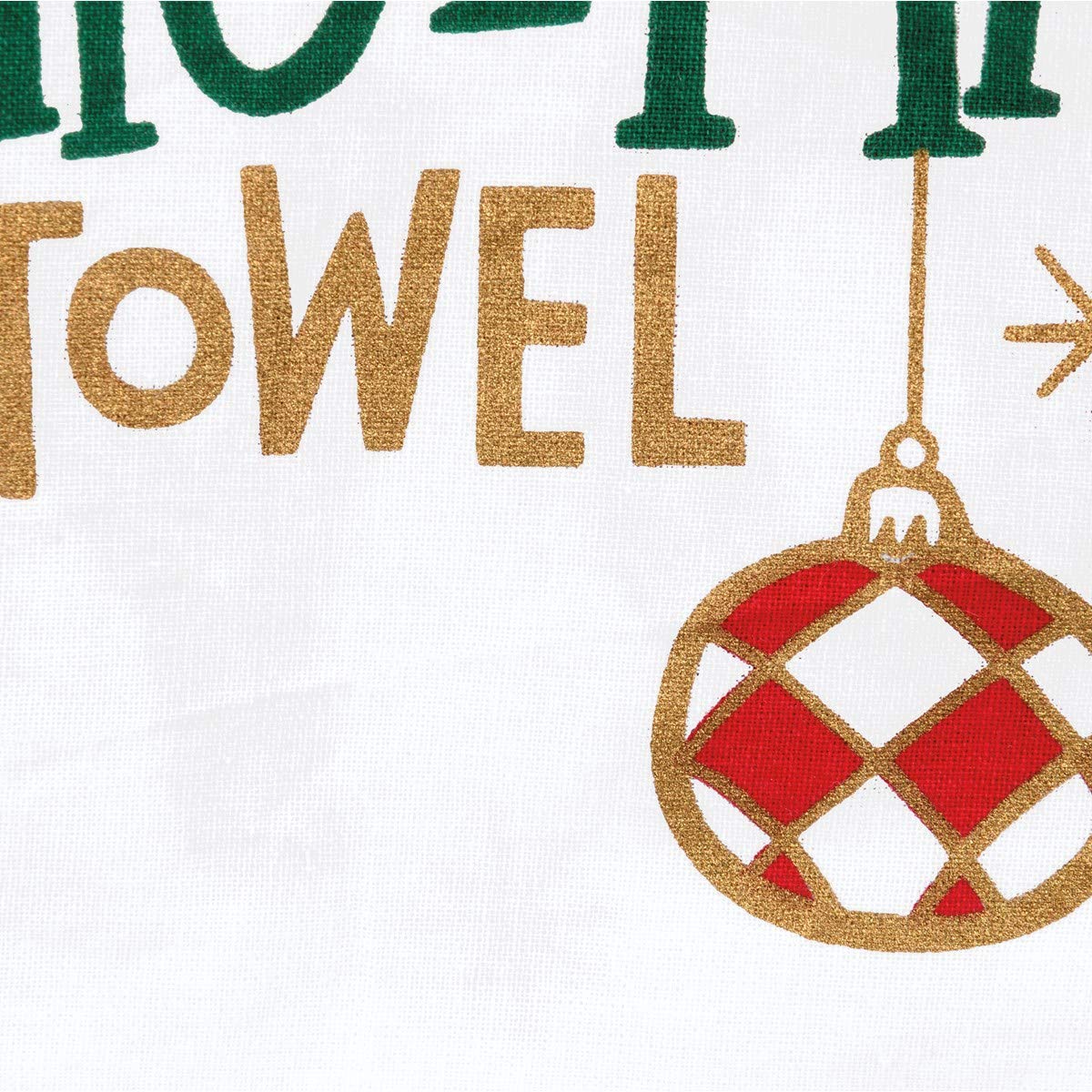 Ugly Christmas Kitchen Towel - Funny Holiday Dish Towel for Washing Dishes, Drying Hands & Festive Kitchen Decor