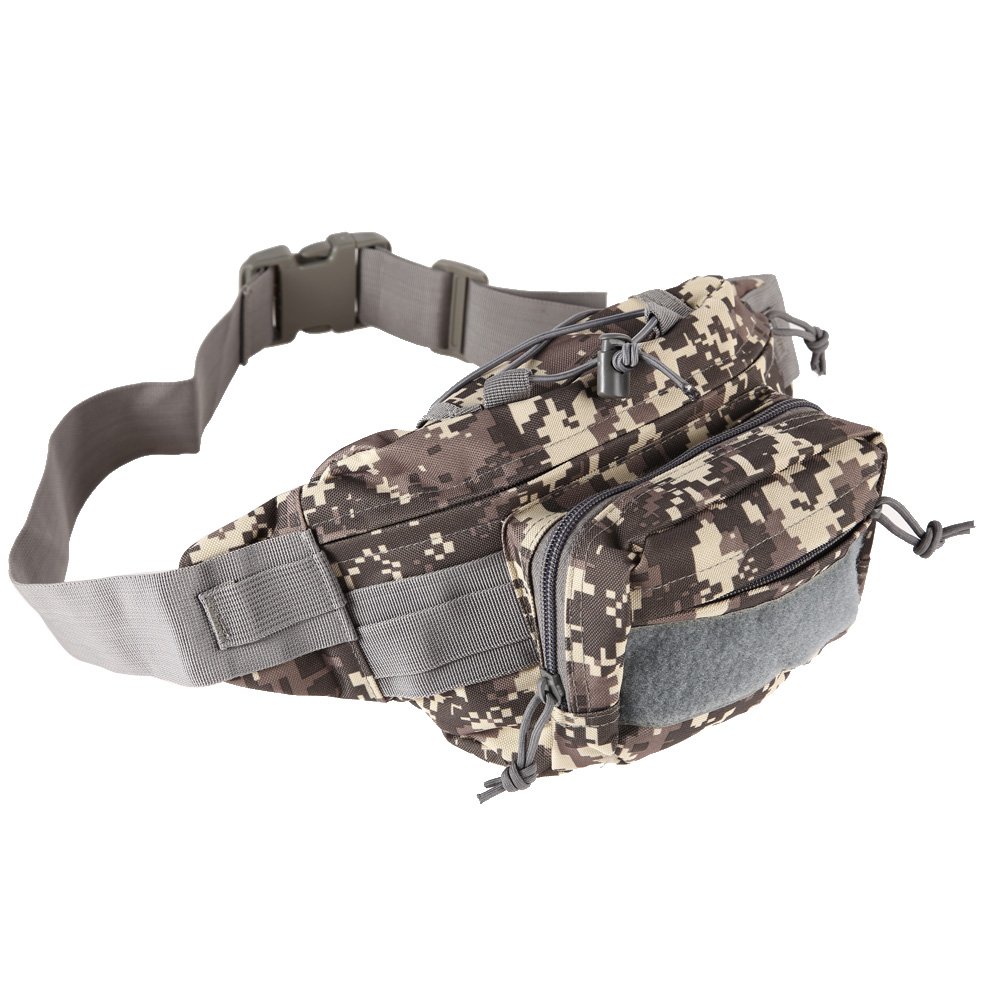 Tactical MOLLE Waist Pack for CCW & EDC - Durable Fanny Pack for Concealed Carry, Outdoor Hiking, Travel & Everyday Use