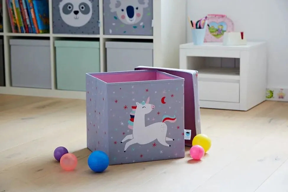 Unicorn Seating Cube for Kids - Soft & Comfortable Floor Chair - Perfect for Playrooms, Reading Nooks & Bedroom Decor