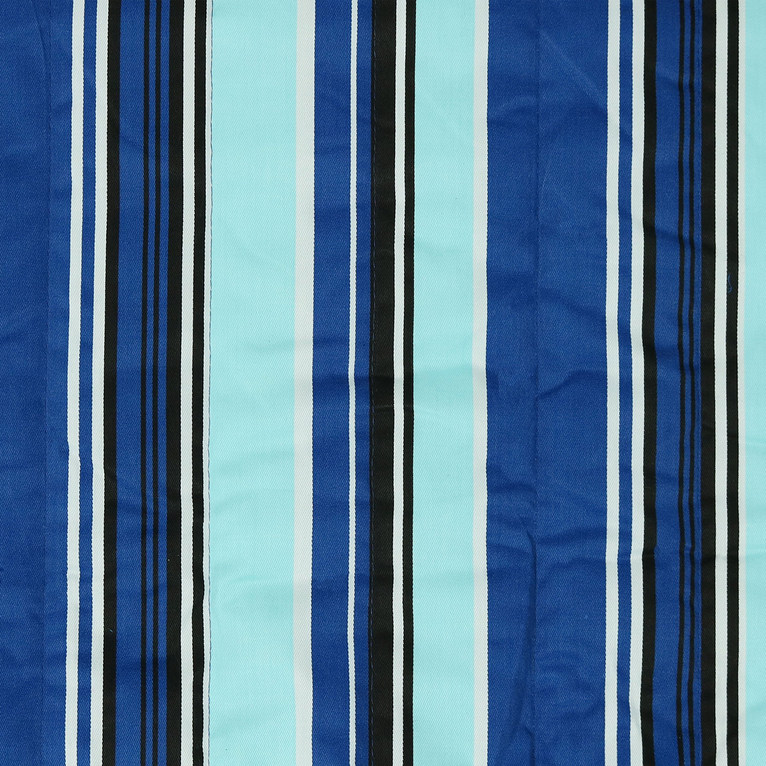 Sunnydaze Double Quilted Fabric Hammock with Universal Steel Stand - 450 lb Weight Capacity - Blue Stand - Catalina Beach Pattern - Perfect for Backyard, Patio, Poolside & Beach Relaxation