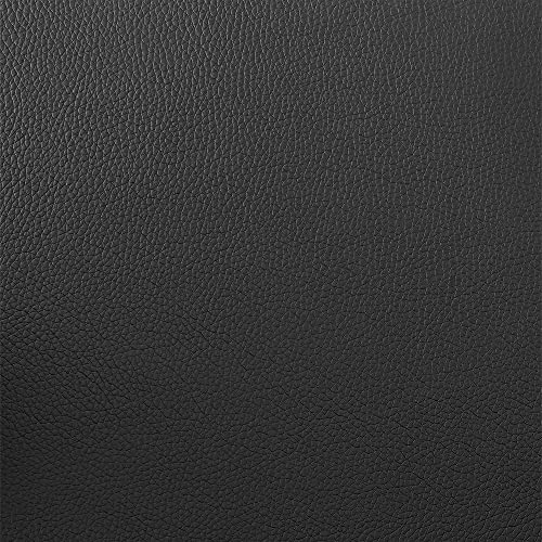 Black Faux Leather
