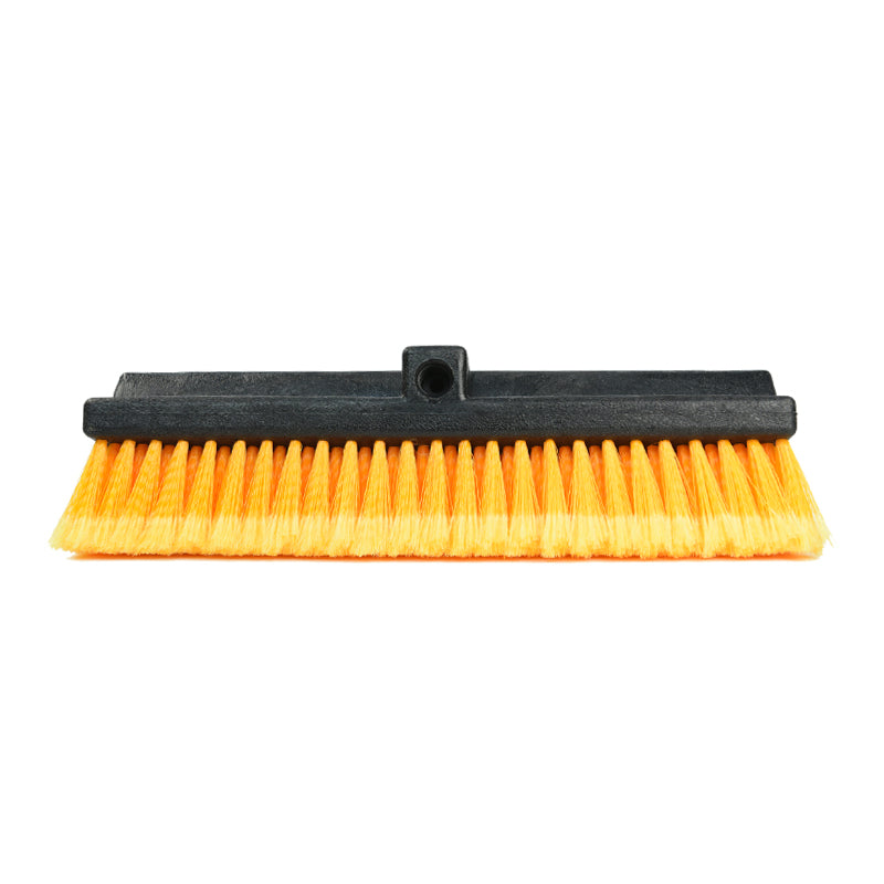 15mm Wide Angle Feathered Flow-Through Brush Head for Professional Makeup & Detailing - Perfect for Blending, Contouring & Smooth Application