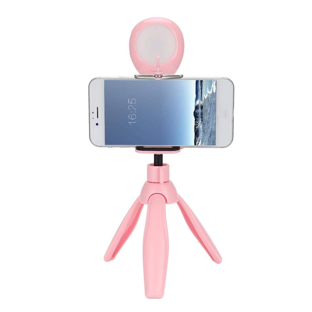 Adjustable LED Ring Light with Tripod Stand & Phone Holder for Live Streaming, Beauty Makeup, YouTube Videos, TikTok, Zoom Calls - Dimmable Fill Light for Photography, Video Recording, and Content Creation