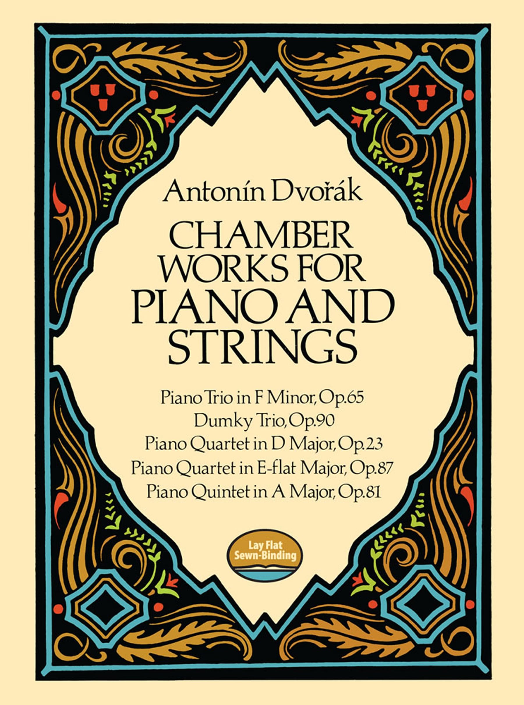 Chamber Works for Piano and Strings Sheet Music - Dover Chamber Music Scores for Classical Performances & Music Study