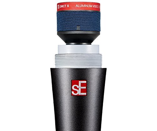 sE Electronics V7x Supercardioid Dynamic Instrument Microphone with 2 XLR Cables - Professional Studio Recording, Live Performances & Podcasting