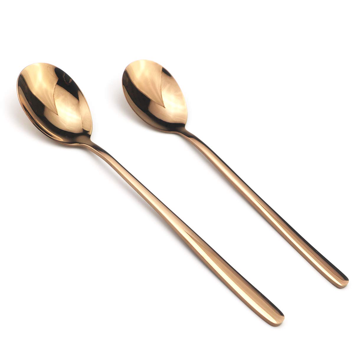 Premium 20-Piece Stainless Steel Flatware Set - Mirror Polished Rose Gold Cutlery for 4 - 304 Stainless Steel Forks, Spoons & Knives - Elegant Dining Set for Home, Kitchen, Hotel & Restaurant - Perfect for Everyday Meals, Dinner Parties & Special Occasions