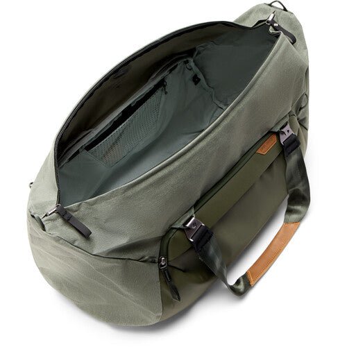 Peak Design Travel Duffel Bag 50L - Lightweight Waterproof Duffel for Travel, Gym & Outdoor Adventures (Sage Green) - Perfect for Weekend Trips, Hiking & Sports Gear Storage
