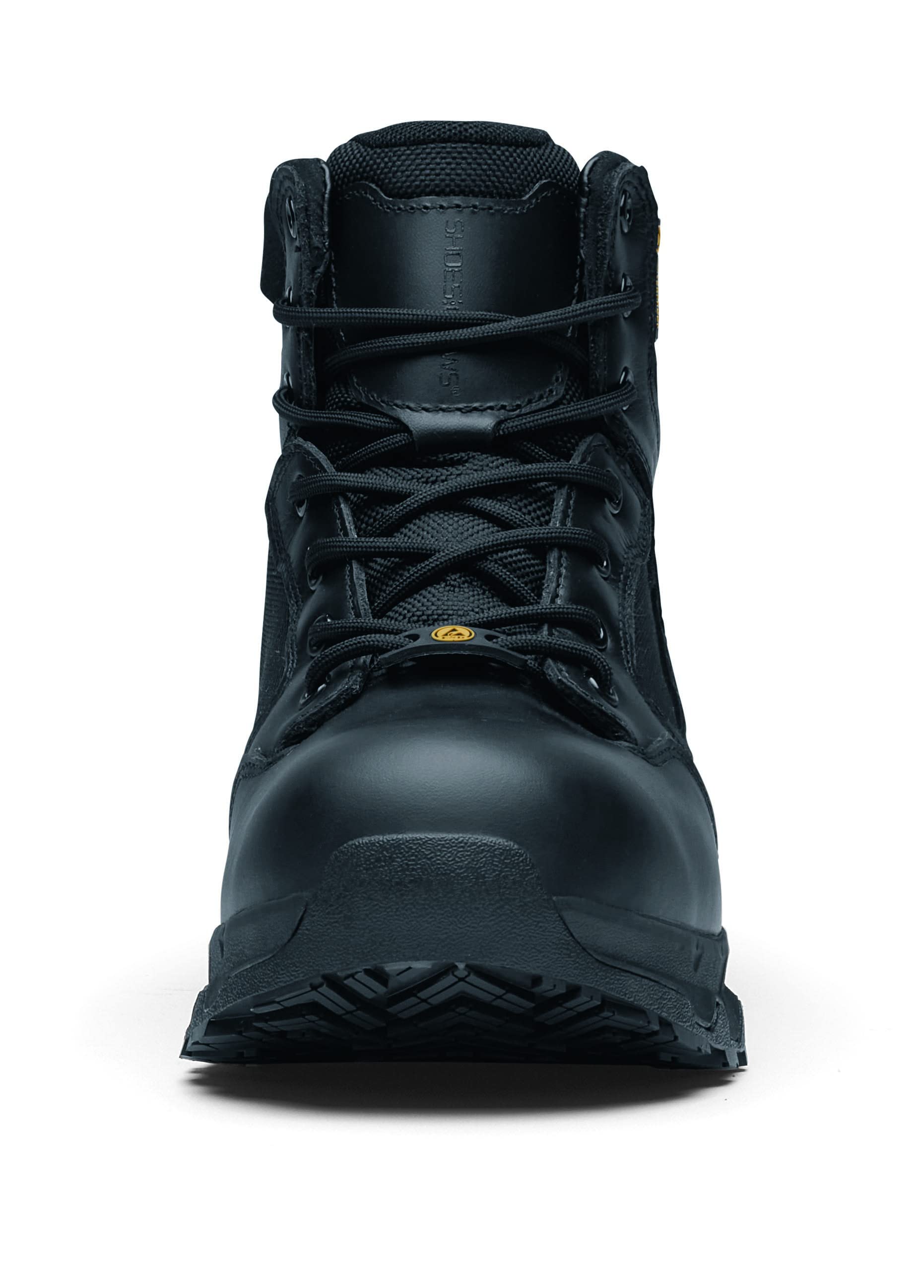 Slip-Resistant Safety Boots for Men & Women - CE Certified Defense Mid Work Shoes with Waterproof HRO WR SRC Non-Slip Outsole | Ideal for Construction, Warehouse & Industrial Work