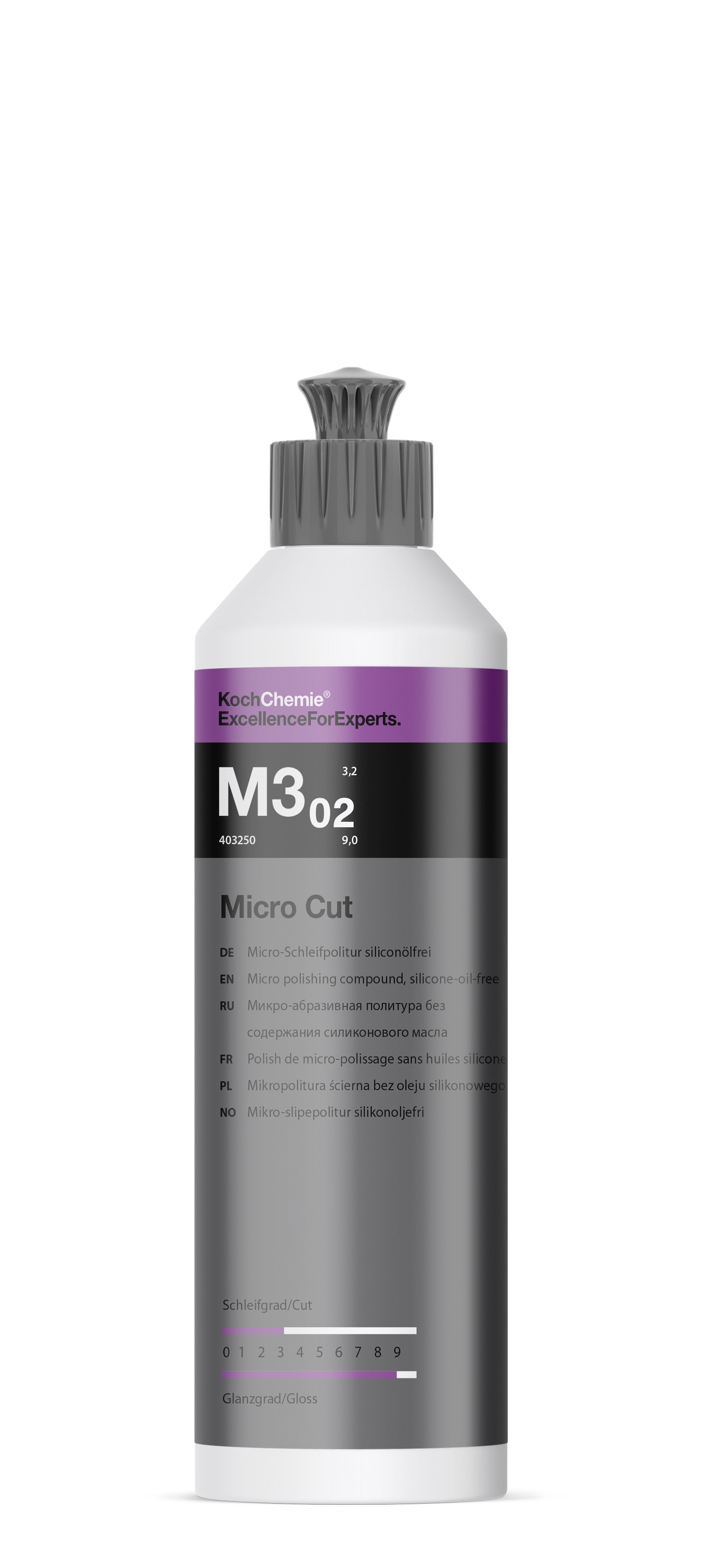 Koch Chemie Micro Cut & Finish P3.01 - Premium Car Polishing Compound for Scratch Removal & Paint Correction - Perfect for Detailing, Show Car Prep & DIY Auto Restoration
