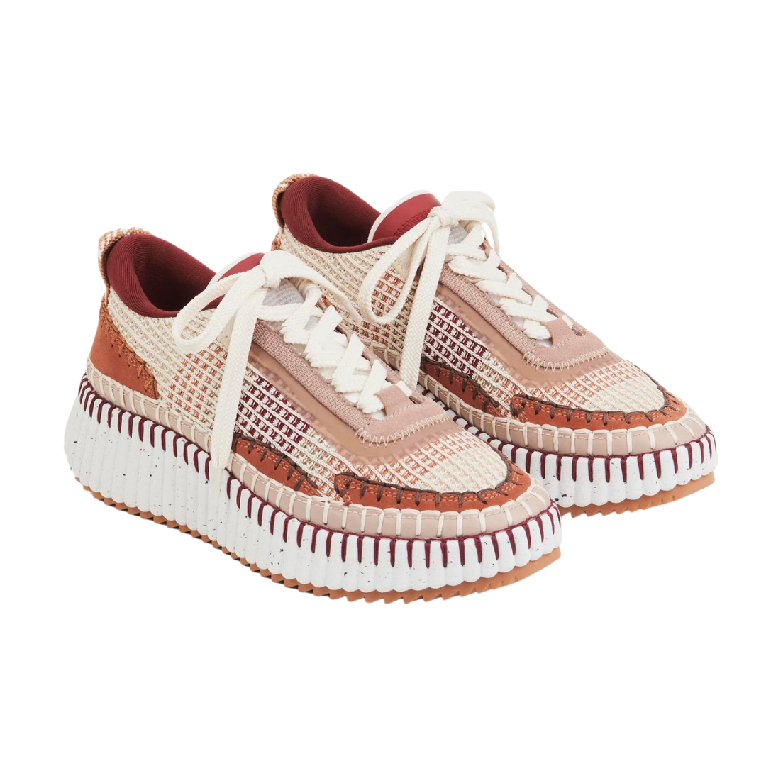 Dark Tan Nama Sneakers for Men & Women - Comfortable Vegan Leather Casual Shoes for Walking, Running & Everyday Wear