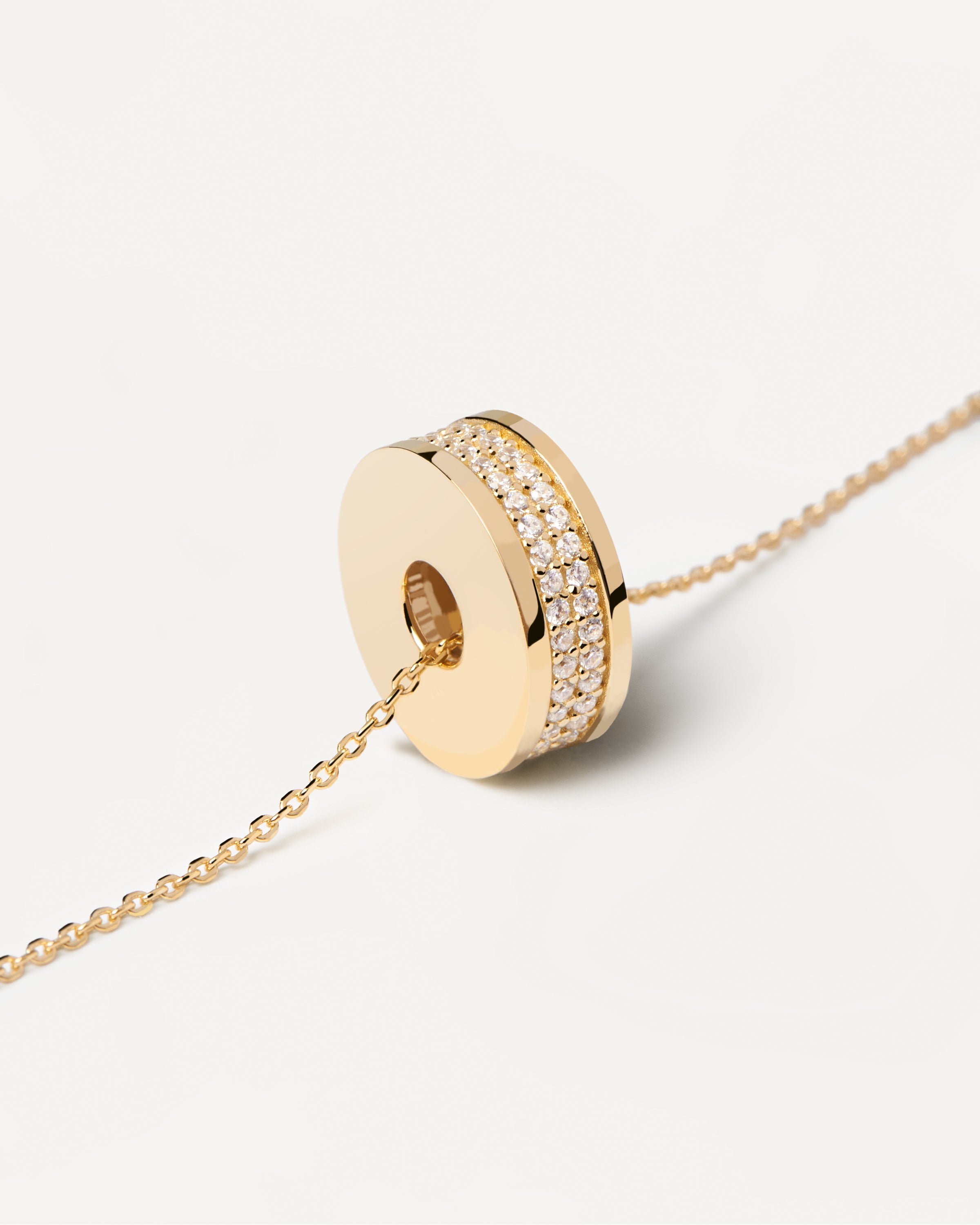 Atlas Gold Necklace for Women - 14K Solid Gold Pendant Necklace, Elegant & Dainty Jewelry Gift for Her - Perfect for Anniversaries, Birthdays & Special Occasions