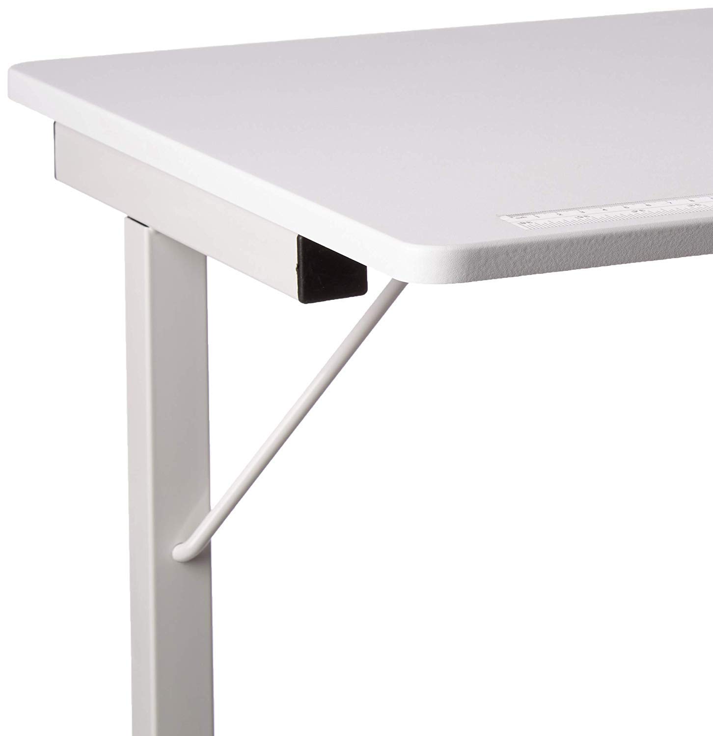 SewingRite SewStation 101 Portable Folding Sewing Table with Steel Legs - White Sewing Machine Table for Home, Office & Business - Ideal for Quilting, Crafting & DIY Projects