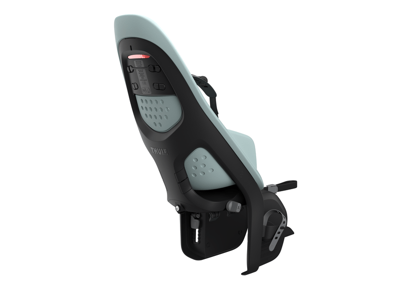 Thule Yepp 2 Maxi Rack Mount Child Bike Seat - Universal Fit for Bicycles, Safe & Comfortable Toddler Carrier - Perfect for Family Cycling, Commuting & Outdoor Adventures