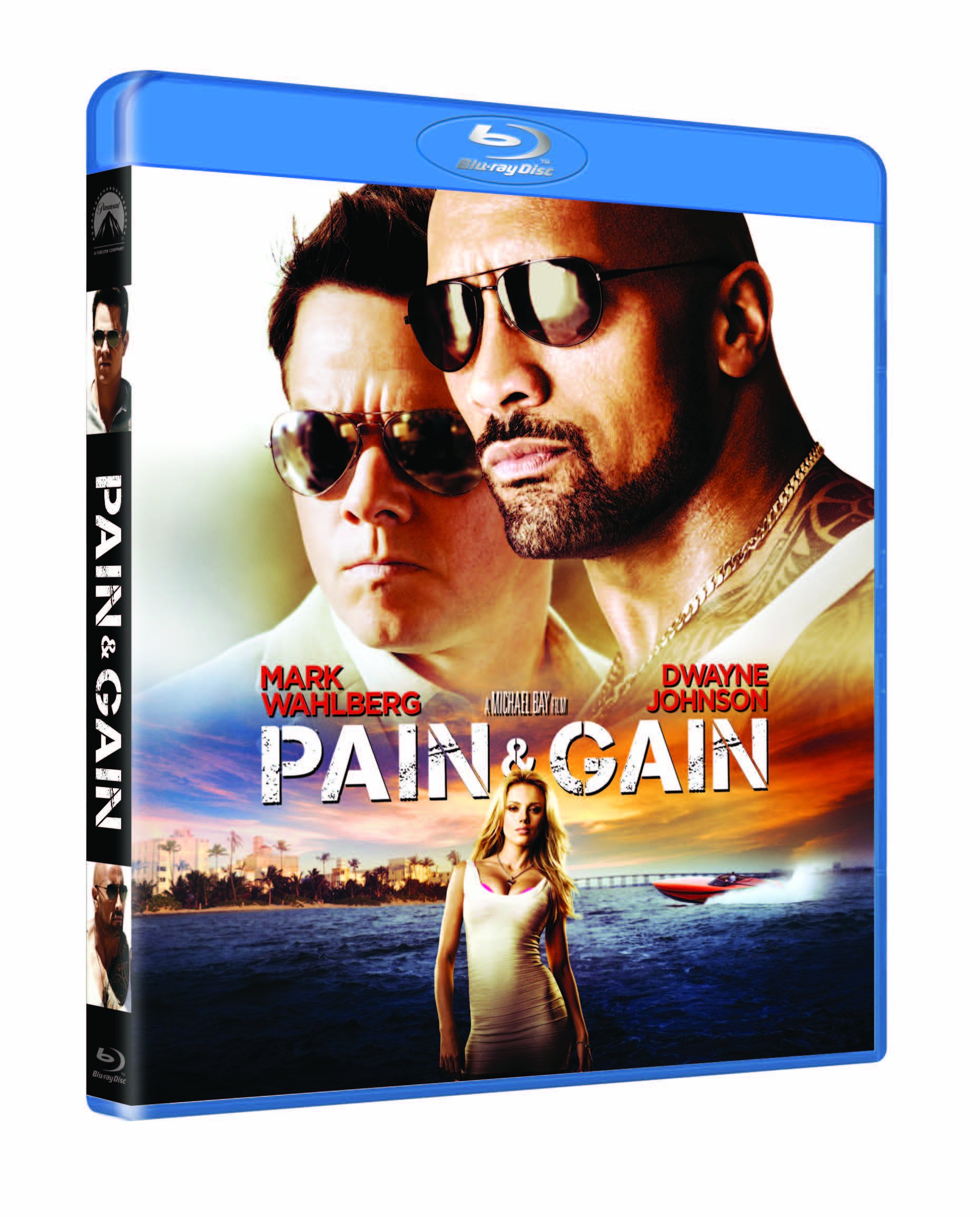 Pain & Gain Blu-ray Movie - Region Free DVD - Action Crime Drama Film - Perfect for Movie Nights & Home Theater Collections