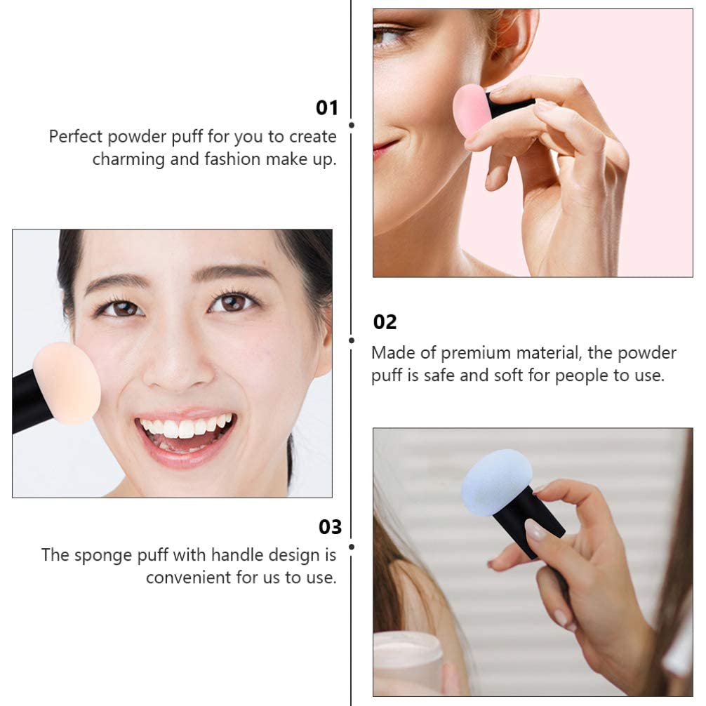AVTY Professional Makeup Beauty Blender Sponge & Puff Set - 10 Pack for Flawless Foundation & Concealer Application | Perfect for Daily Makeup, Travel & Professional Makeup Artists