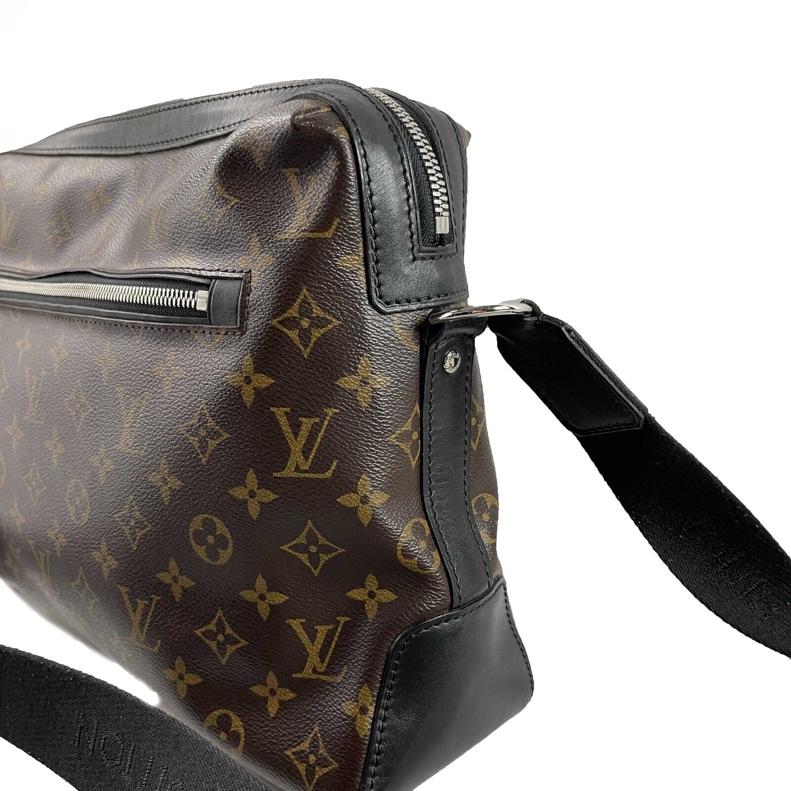 Louis Vuitton Monogram Macassar Torres Messenger Bag - Genuine Leather Crossbody Purse for Women, Perfect for Work, Travel & Everyday Use