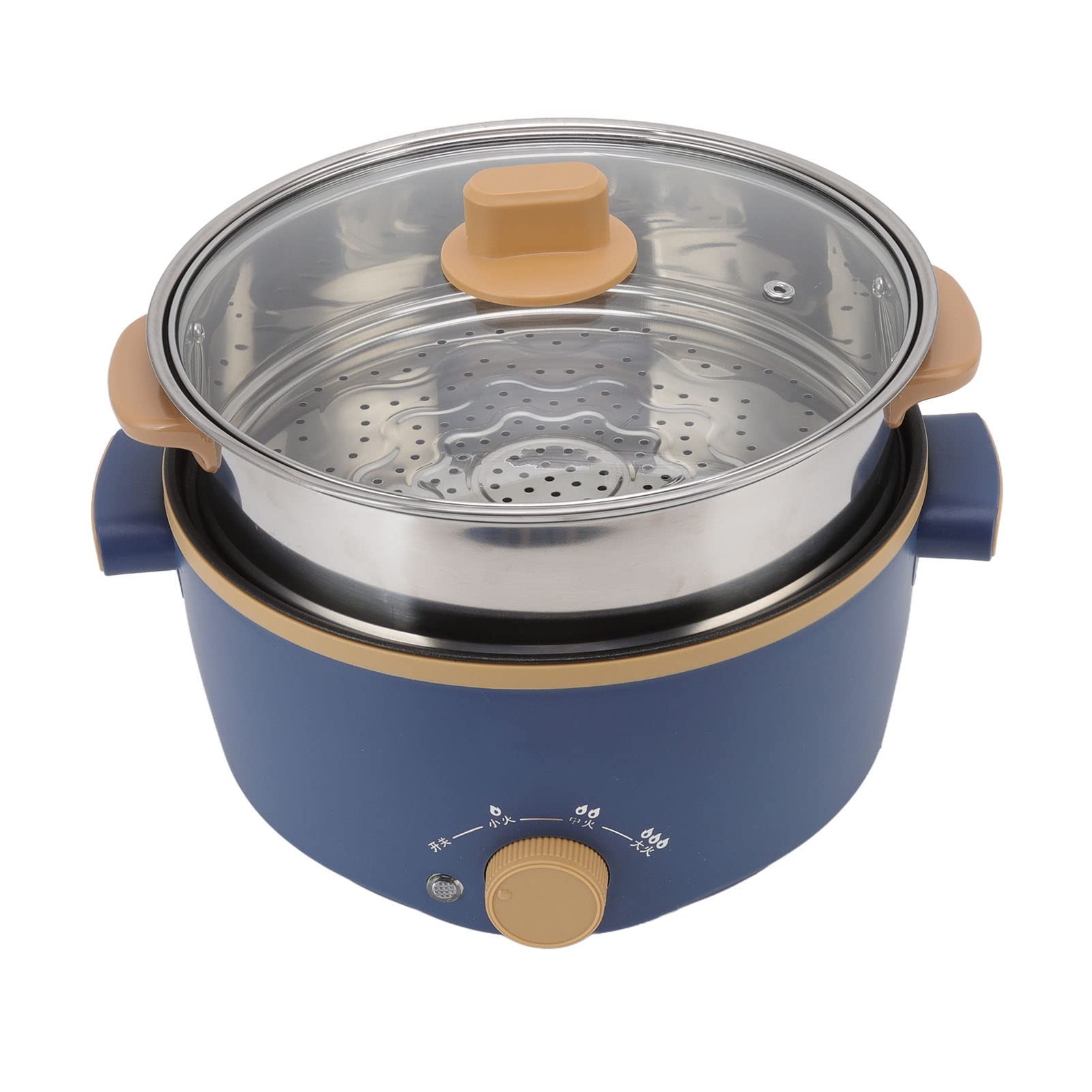 2.5L Electric Rice Cooker - Fast Cooking & Keep Warm Function for Perfect Rice - Ideal for Home Kitchen, Dorm Room & Small Family Meals
