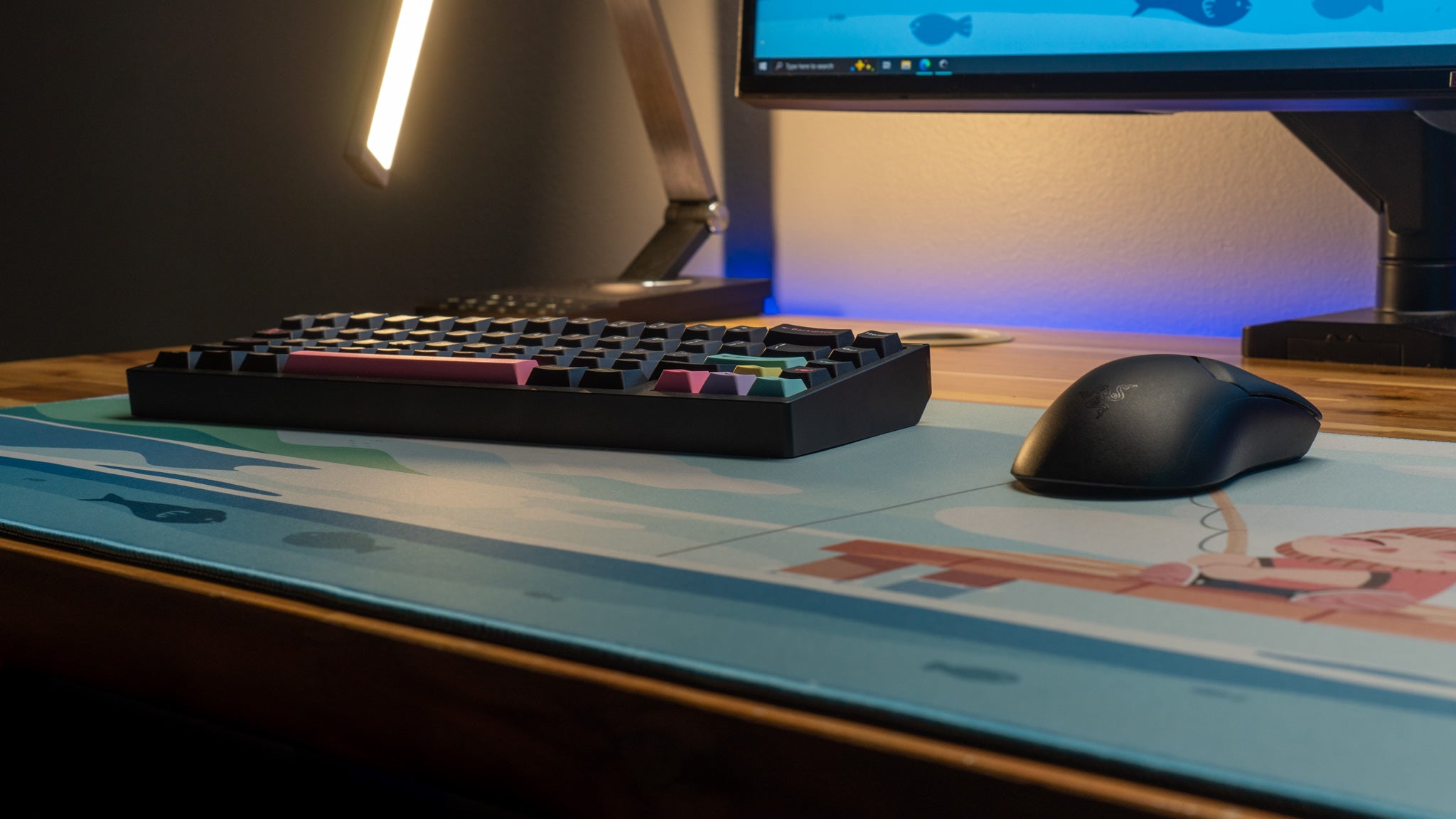 StanleyMOV Ergonomic Gaming Mouse Pad - Large Desk Mat for Relaxing Day Content Creators | Perfect for PC, Laptop & Office Workspace