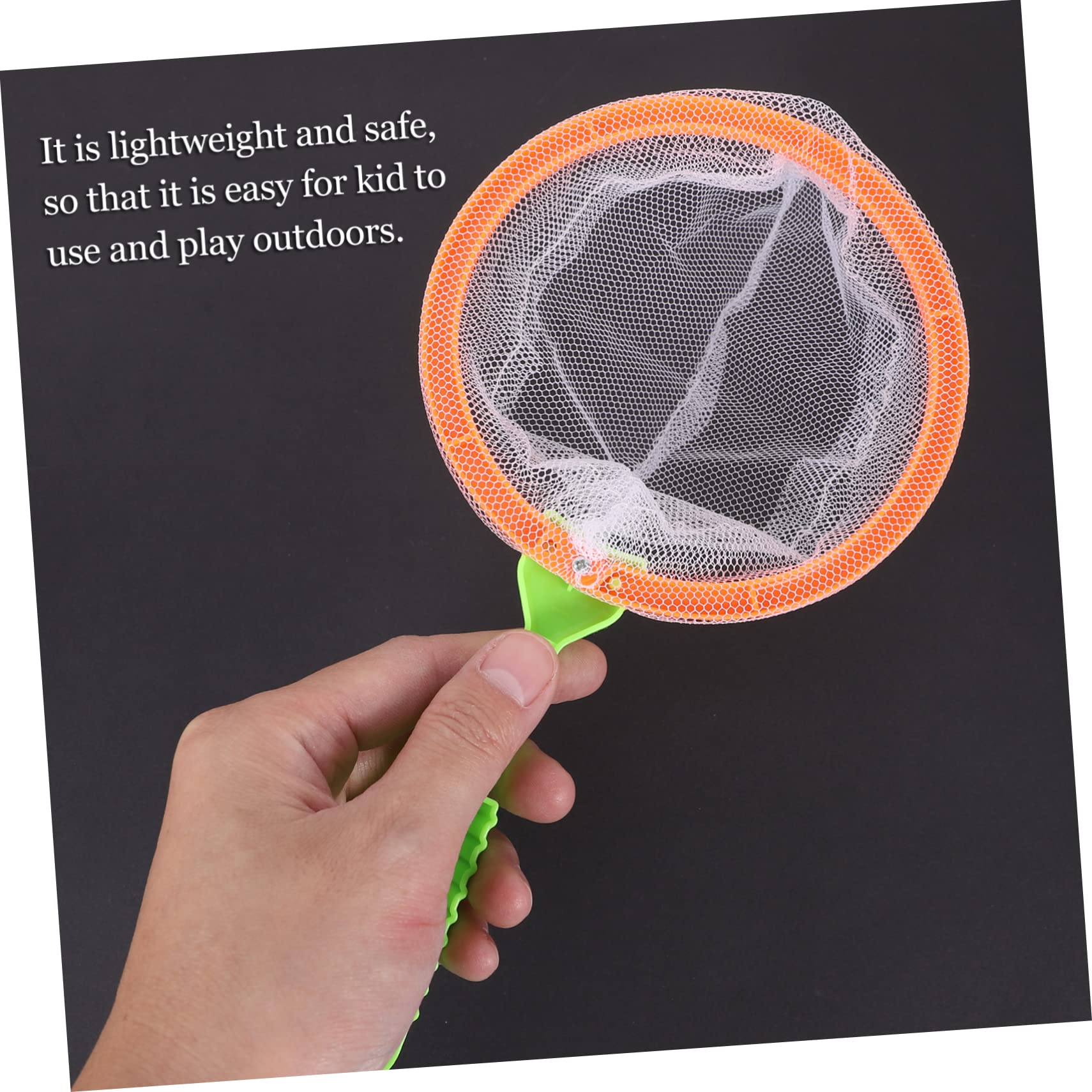 HEMOTON 40-Piece Kids Fishing Net Set - Durable Plastic Outdoor Play Toys for Children, Beach & Pool Water Games, Backyard Activities, Garden Bug Catching