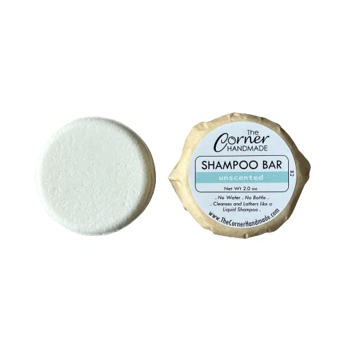 Eco-Friendly Solid Shampoo Bar for All Hair Types | Unscented, Sustainable & Natural Hair Care | Perfect for Travel, Gym & Zero-Waste Lifestyle