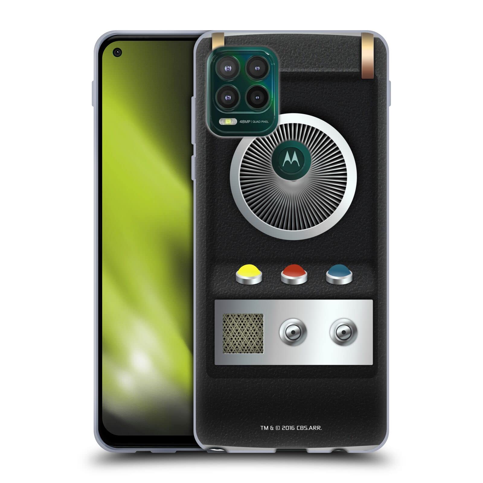 Star Trek Communicator Case for Motorola Moto G Stylus 5G 2021 - Officially Licensed Soft Gel Phone Cover by Head Case Designs | Perfect for Trekkies & Sci-Fi Fans