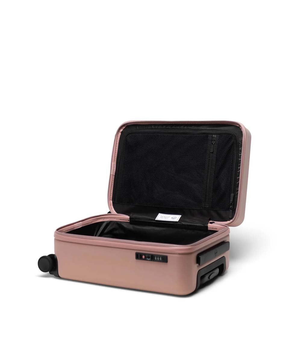 Herschel Heritage Hardshell Carry On Luggage - Lightweight Expandable Suitcase with Spinner Wheels for Travel, Ash Rose | Perfect for Business Trips & Weekend Getaways