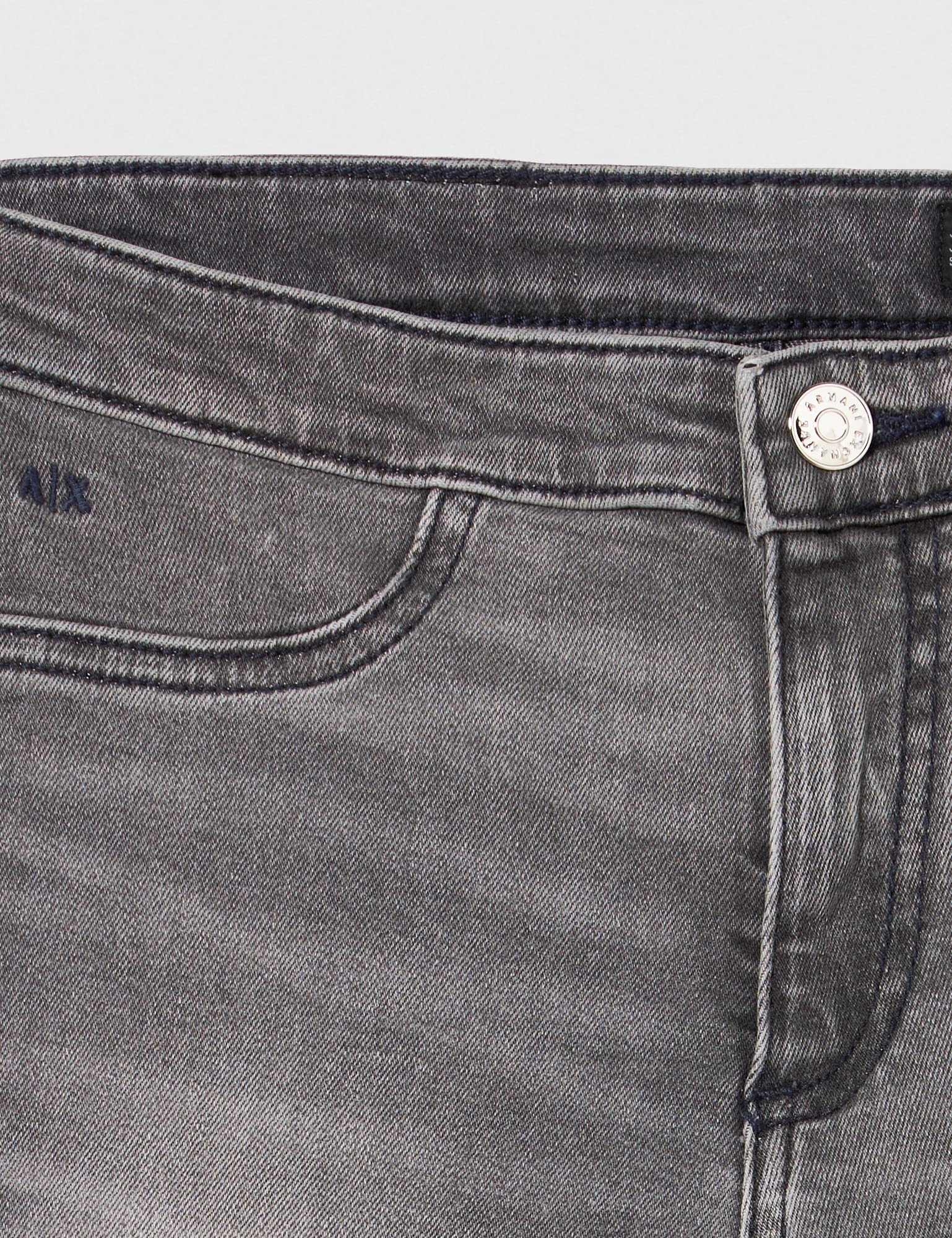 Armani Exchange Women's Memory Fabric High-Waisted Lift-Up Jegging Denim Jeans - Stretch Comfort for Work, Travel & Casual Wear