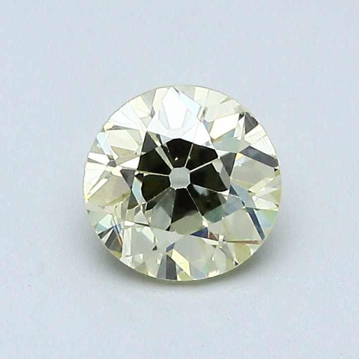 0.81 Carat Old European Cut Diamond (Y Color, VS1 Clarity) - Vintage Engagement Ring Center Stone for Wedding & Anniversary Jewelry
