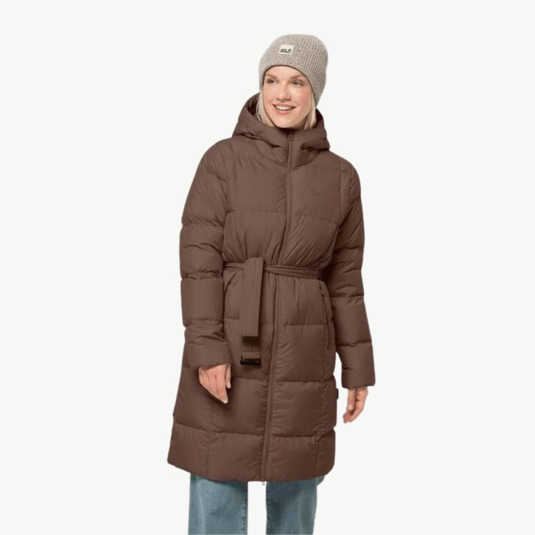 Jack Wolfskin Frozen Lake Women's Winter Coat - Waterproof Windproof Insulated Parka for Hiking & Outdoor Adventures