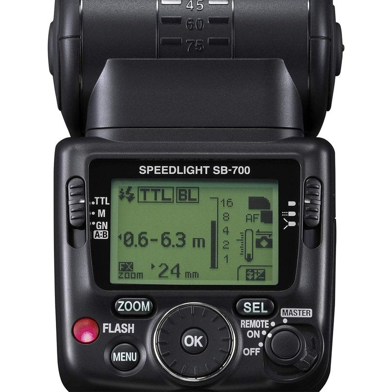 Nikon SB-700 AF Speedlight Flash for Nikon DSLR Cameras | Powerful TTL Flash with Wireless Control | Perfect for Wedding, Portrait & Event Photography