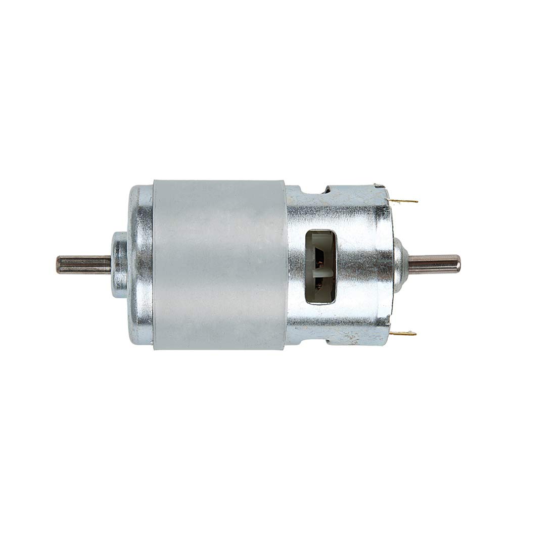 12V-24V 775 Brushed DC Motor - 10000RPM High Speed, Large Torque, Dual Output Shaft, Ball Bearing, Low Noise - Perfect for Power Tools, DIY Projects, Robotics, and Industrial Applications