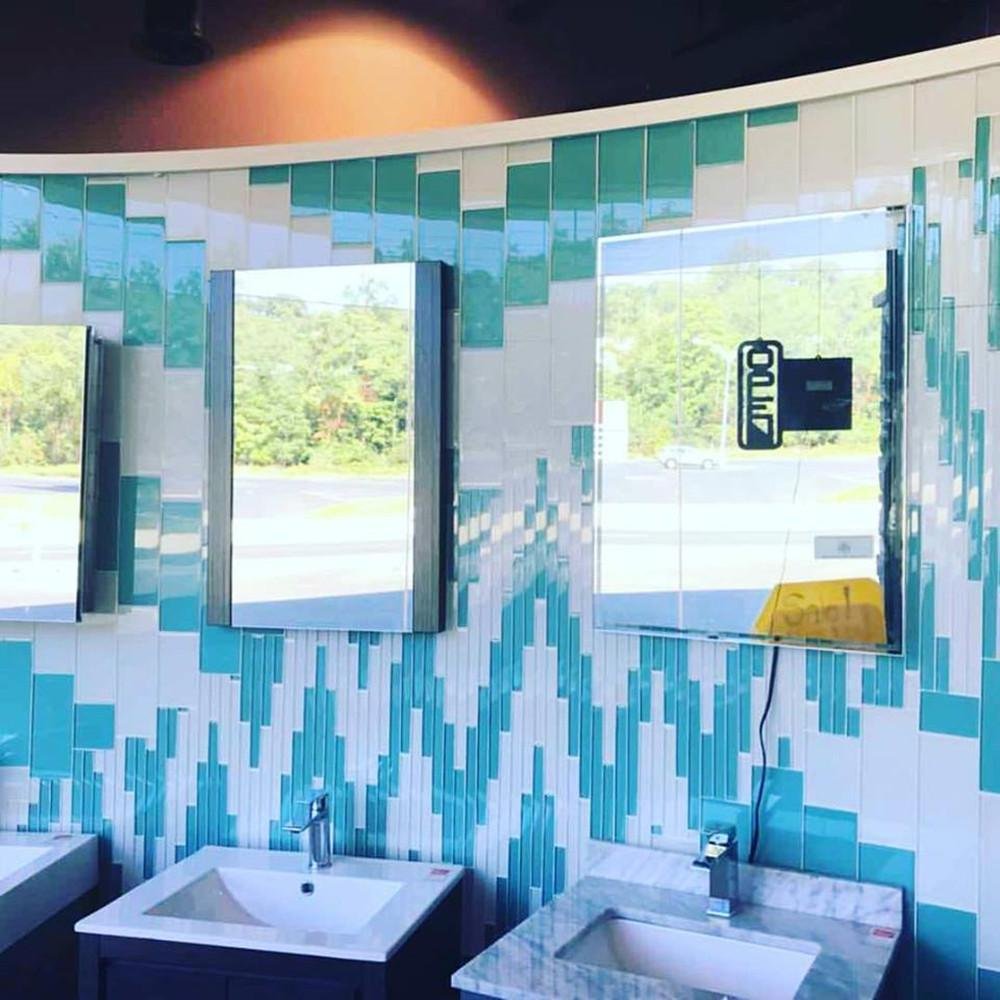 4x12 White Glass Subway Tile - Premium Kitchen Backsplash & Bathroom Wall Tile (10 sq ft) - Perfect for Modern Home Renovation, Shower Surrounds, and Stylish Accent Walls