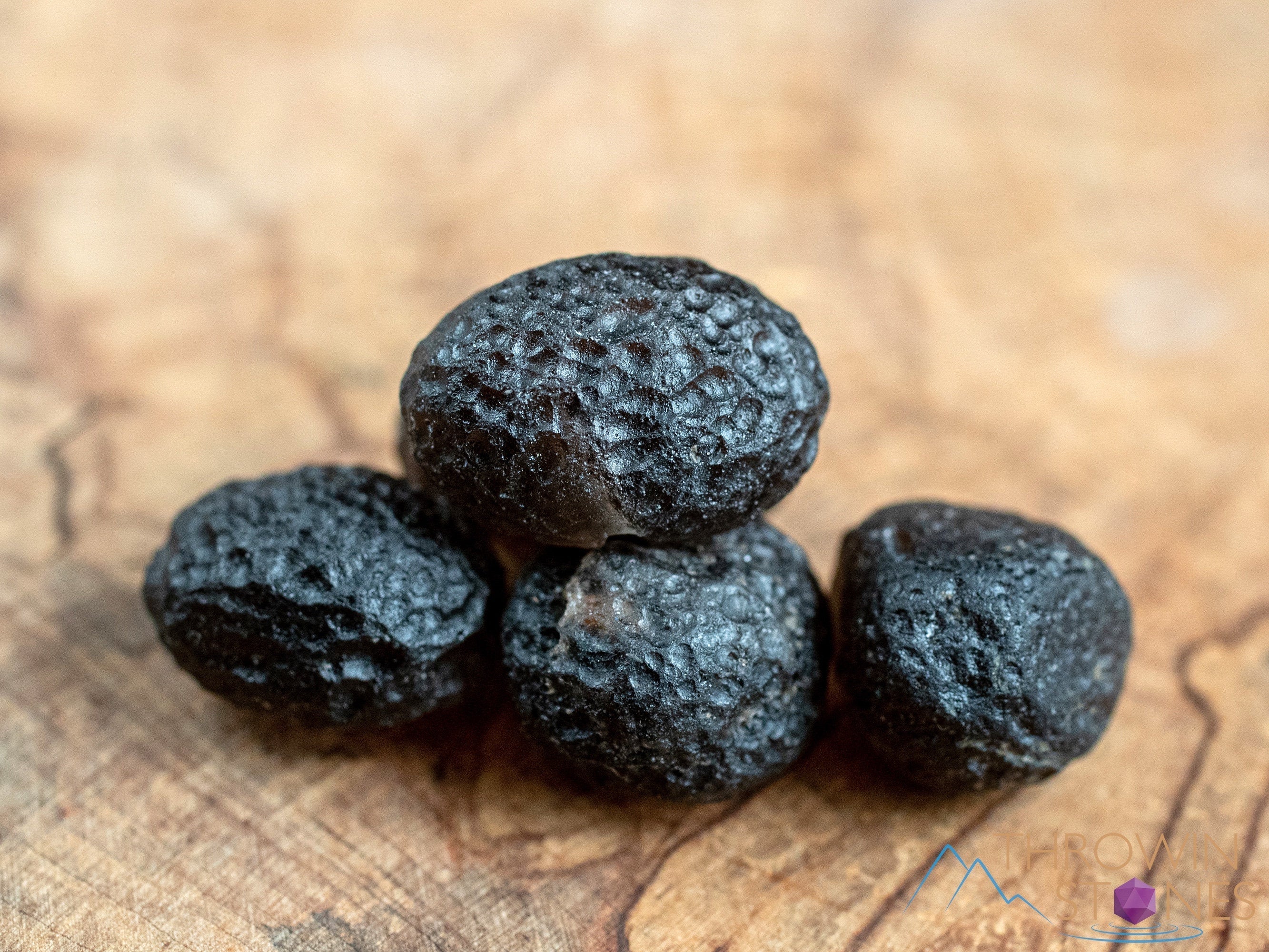 COLOMBIANITE Raw Crystal Tektite Obsidian Oval - Natural Metaphysical Healing Stones for Energy Work, Chakra Balancing & Spiritual Growth | Perfect for Meditation, Reiki & Crystal Grids