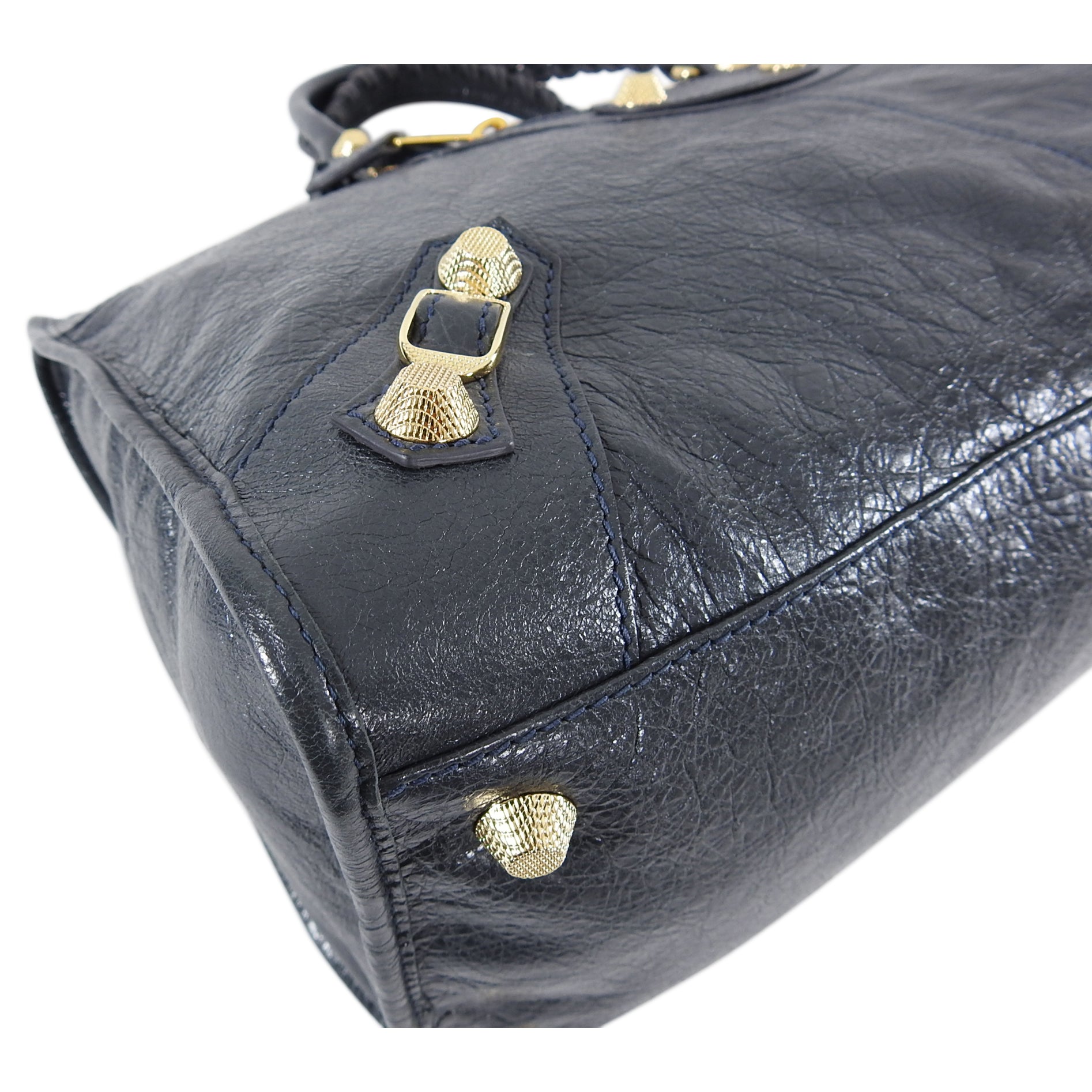 Balenciaga Dark Grey Work Bag with Giant 21 Hardware - Stylish Designer Tote for Women, Perfect for Office, Travel & Everyday Use