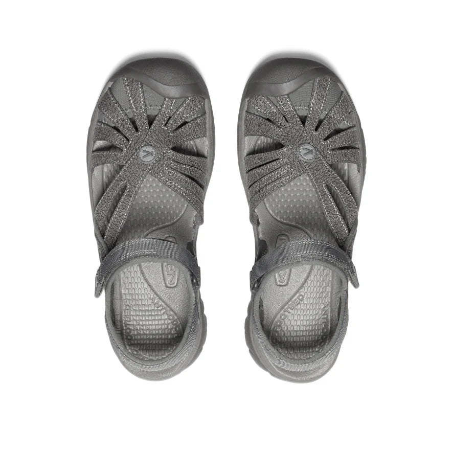 Women's Rose Sandal in Gargoyle/Raven - Stylish & Comfortable Summer Shoes for Beach, Pool, and Casual Outings