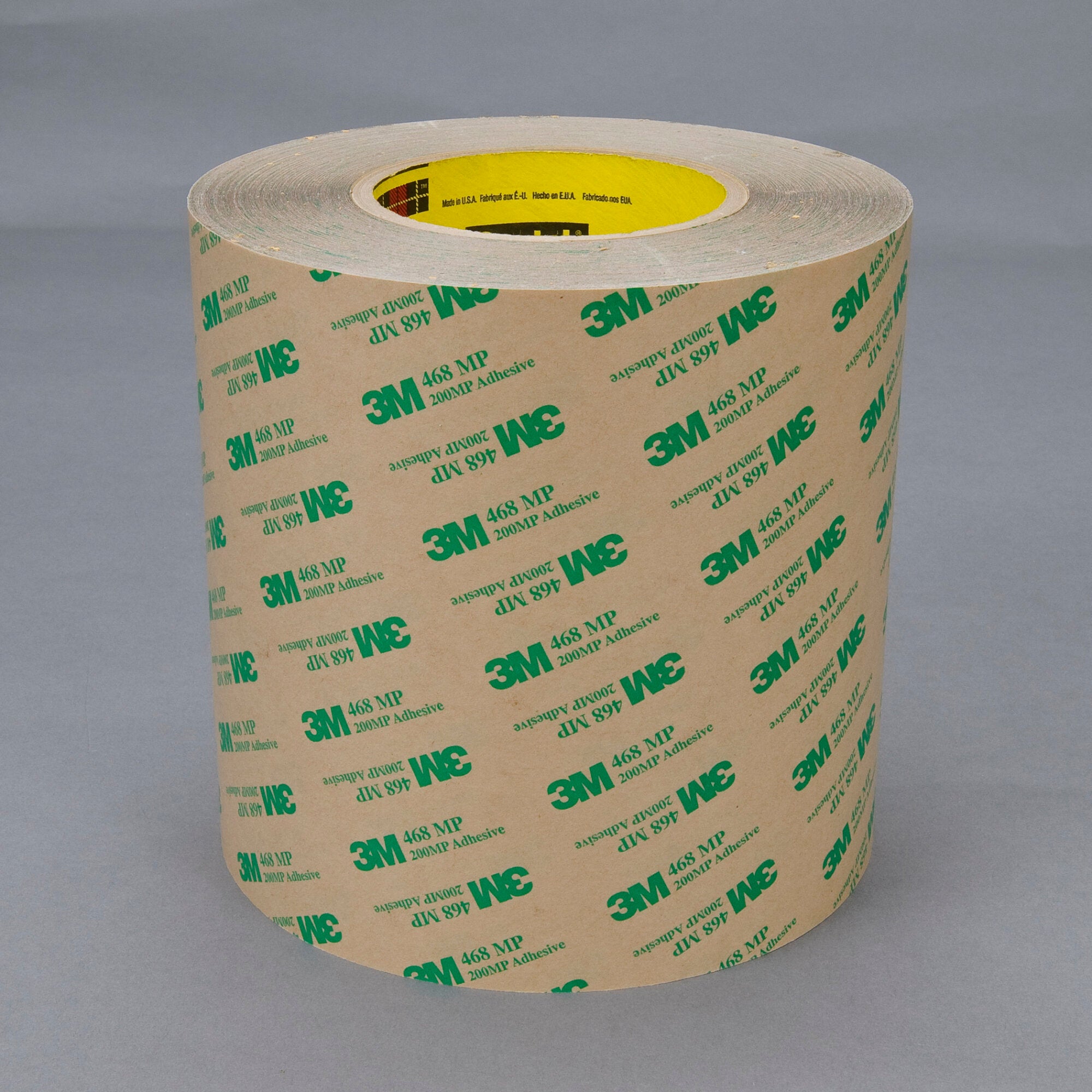 3M 468MP High Strength Clear Adhesive Transfer Tape - 13.5