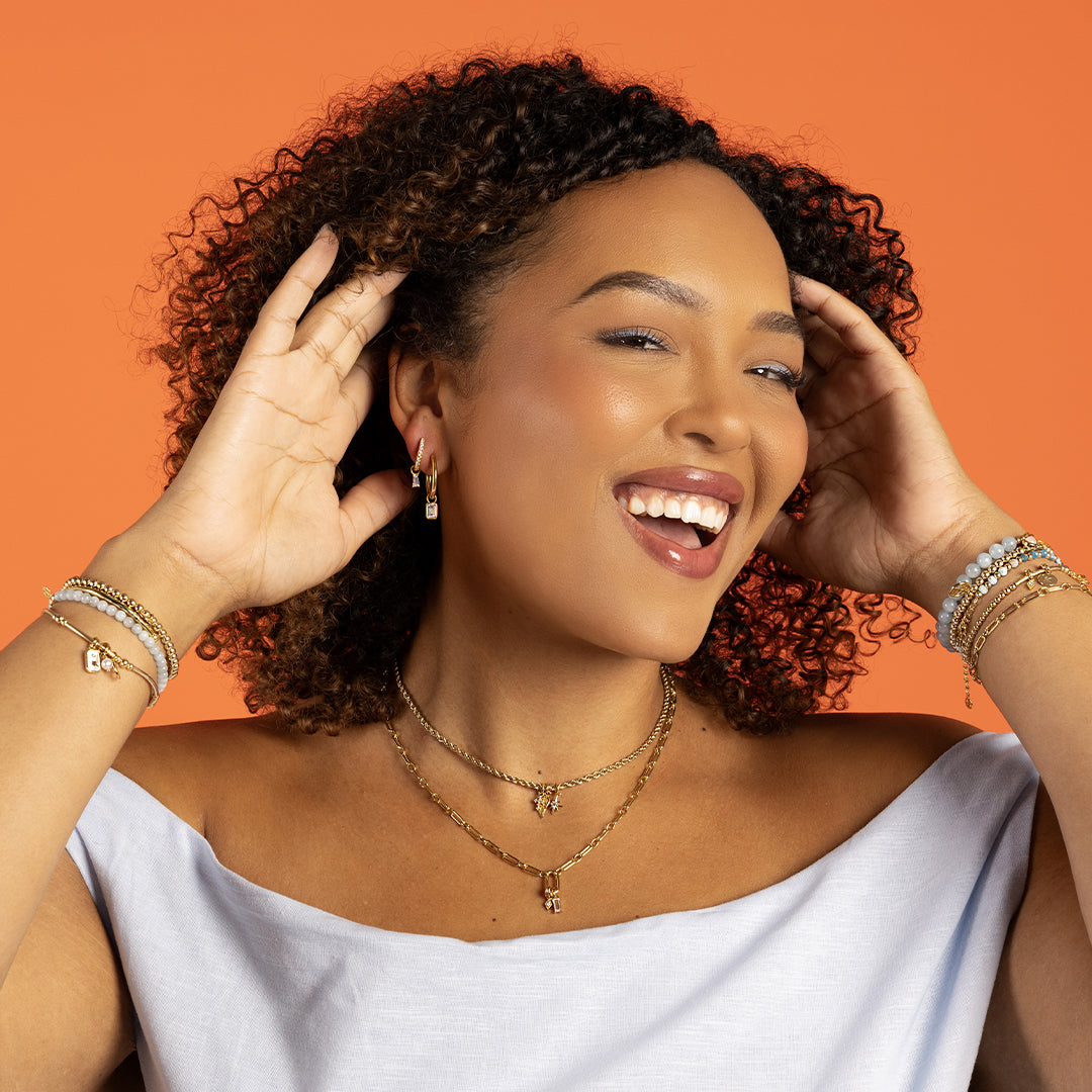 Radiant Plain Hoops - Classic Minimalist Gold Hoop Earrings for Women | Perfect for Everyday Wear, Office & Date Night
