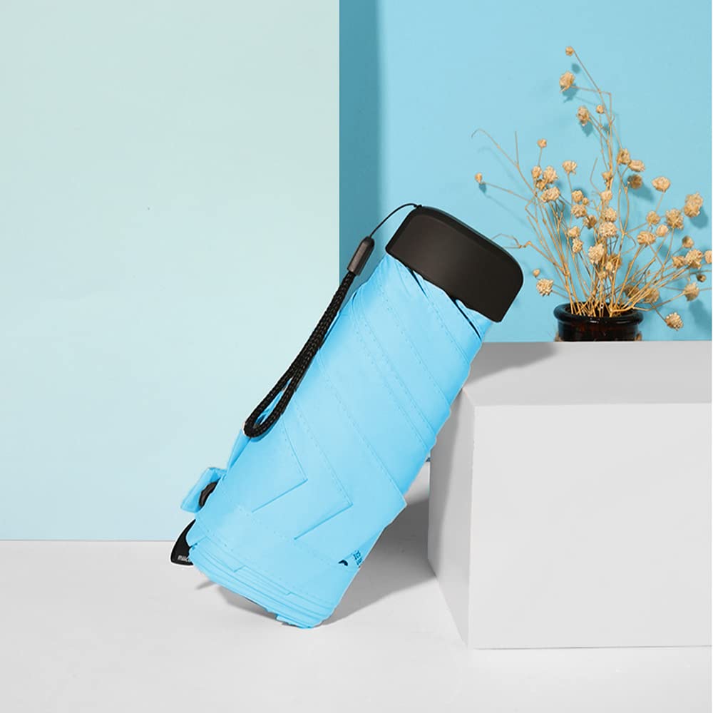 AFULILI Compact Travel Umbrella - UV Protection, Windproof, Lightweight & Portable - Perfect for Hiking, Beach, Commuting & Outdoor Activities - Sun & Rain Protection Umbrella for Women & Men