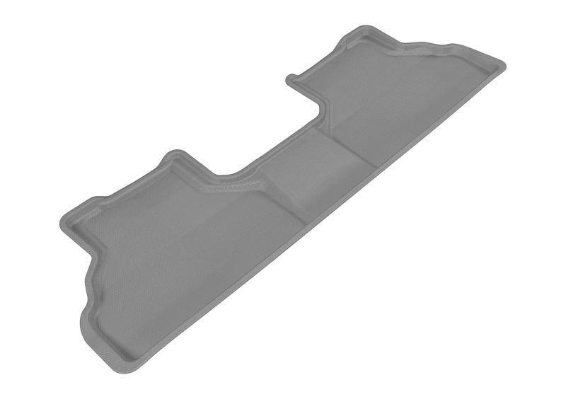 3D MAXpider Custom Fit Floor Mats for 2007-2013 BMW X5/X6 E70/E71 - 2nd Row Kagu Series All-Weather Protection (Gray) | Perfect for Family Road Trips & Winter Driving