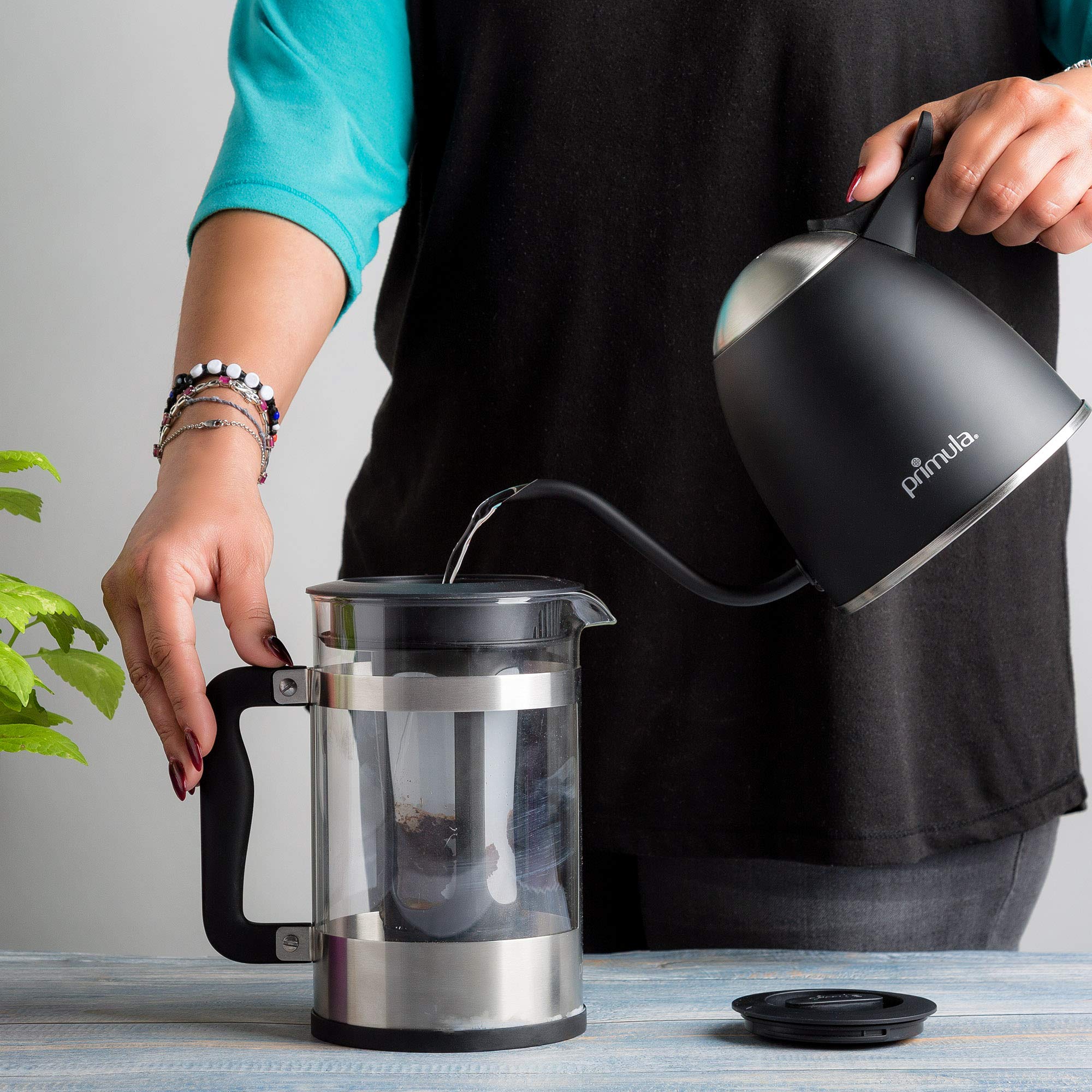 Primula Ppbss-5102 2-in-1 Craft Coffee Maker with 51oz Capacity - Perfect for Home, Office & Camping Use