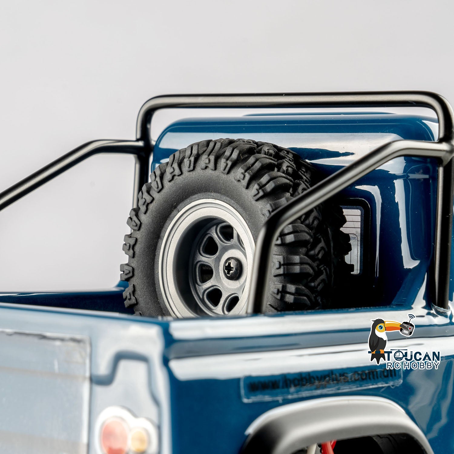 1:24 Scale 4x4 RC Off-Road Truck - 4WD Remote Control Crawler Car with DIY Simulation Model, ESC Servo & LED Light System - Perfect for Indoor/Outdoor Rock Crawling & Off-Road Adventure Play