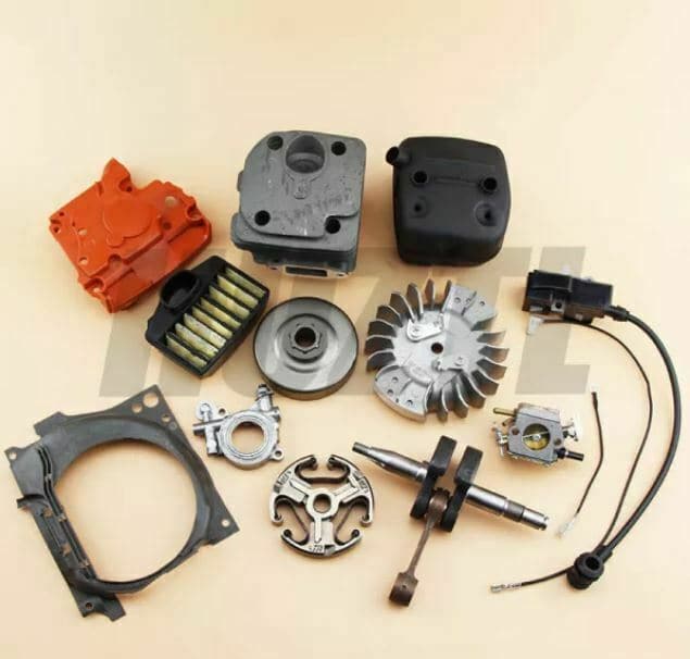 Farmertec Complete Repair Parts Kit for Husqvarna 365 362 371 372 372XP Chainsaws - 2 Pack - Replacement Parts for Professional Chainsaw Maintenance & Repair