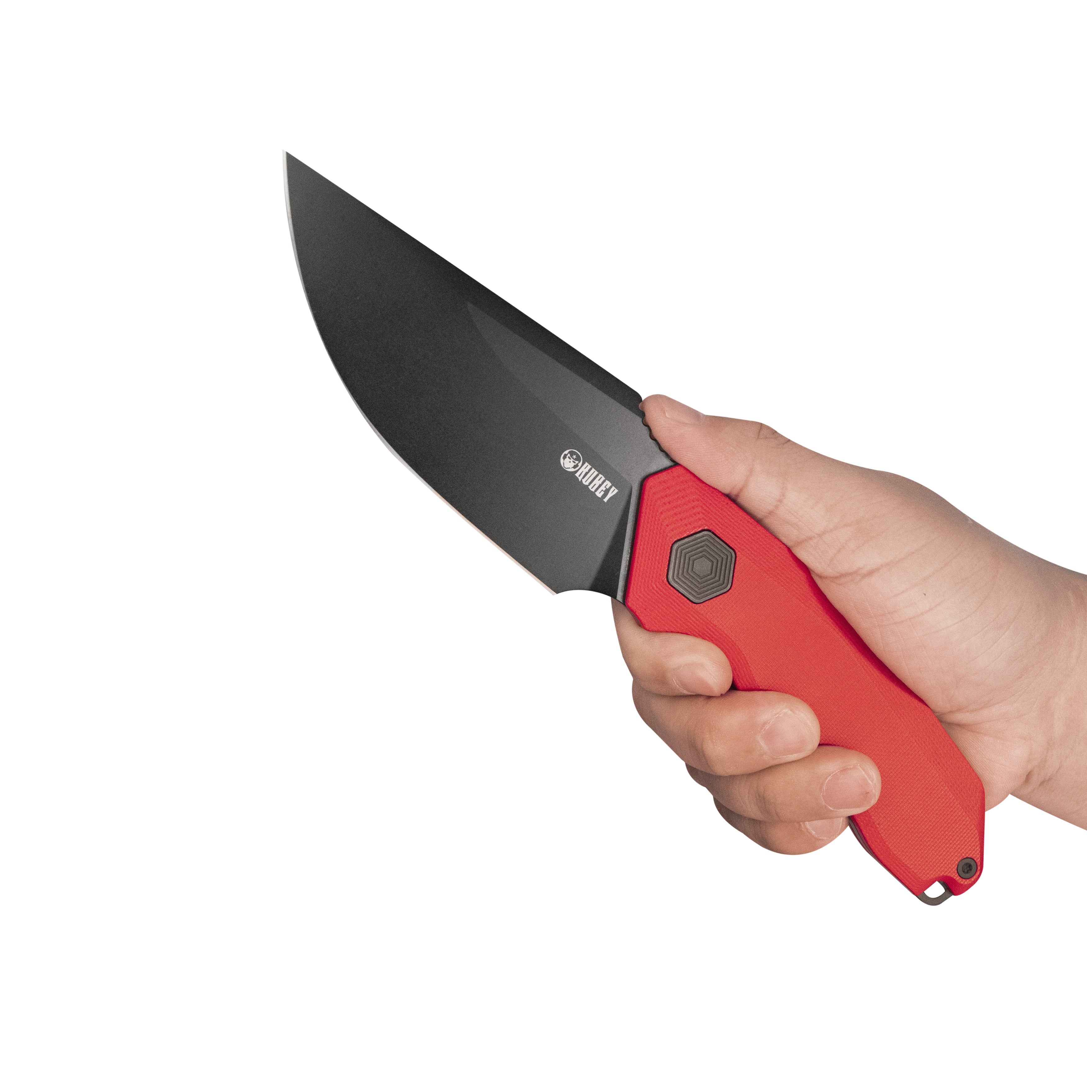 Kubey Basilisk Fixed Blade Knife - 4.06