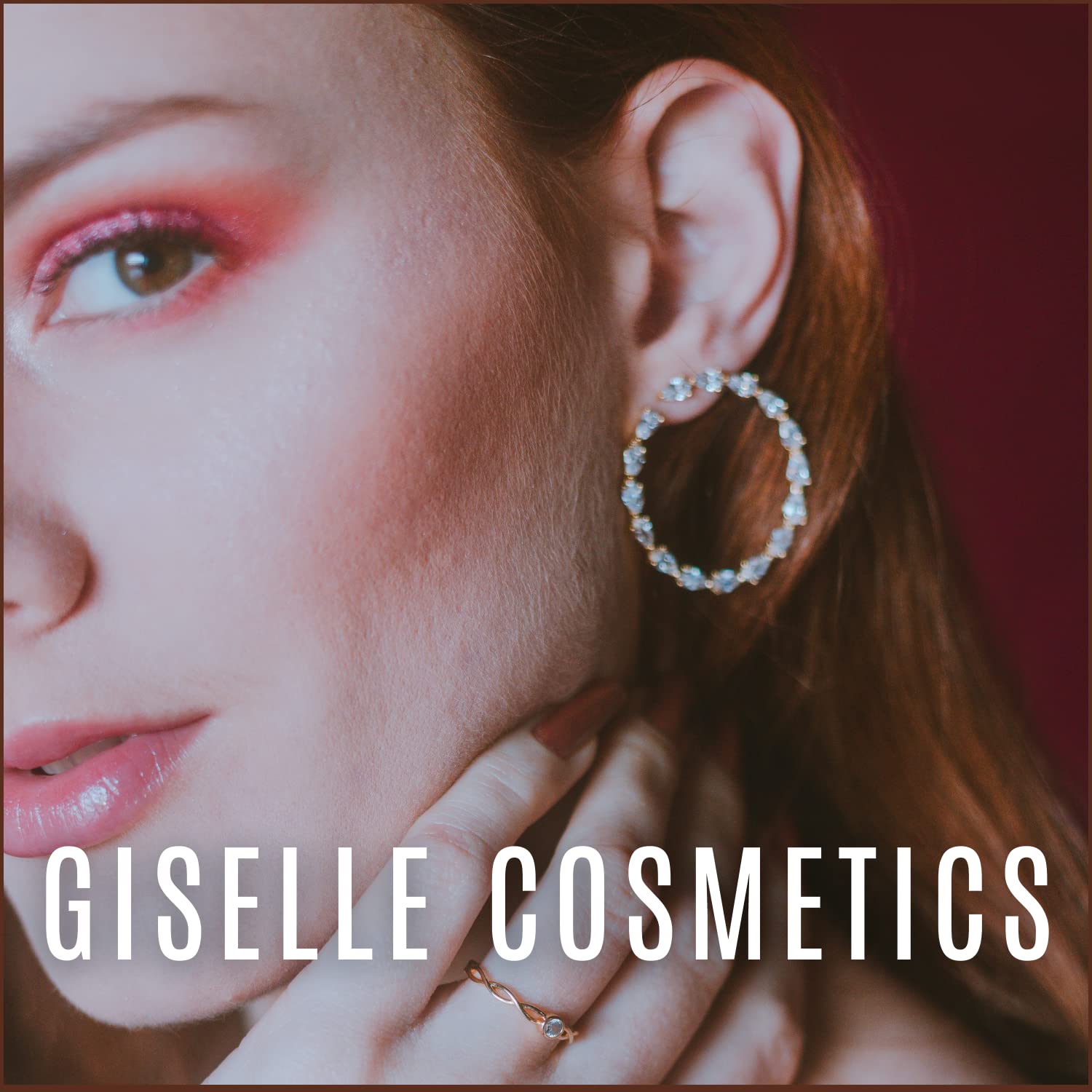 Organic Mineral Loose Powder Eyeshadow - Orange Rose Pastel Shades | Vegan, Cruelty-Free Makeup for Natural & Glam Looks | Perfect for Everyday Wear, Parties & Special Occasions