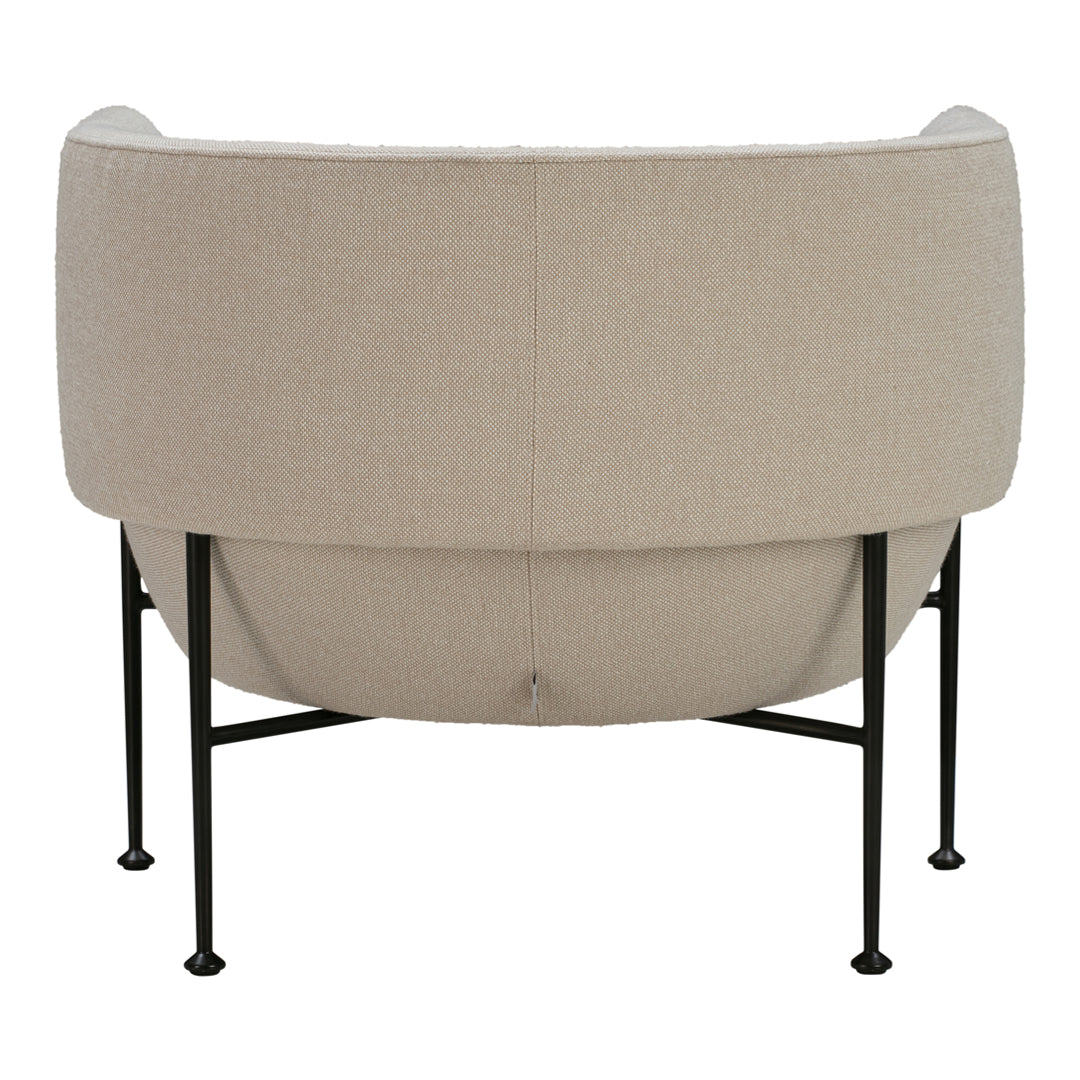 Modern Accent Lounge Chair with Collar Design - Stylish Comfort for Living Room, Bedroom, or Office - Perfect for Relaxing, Reading & Decorating Your Space