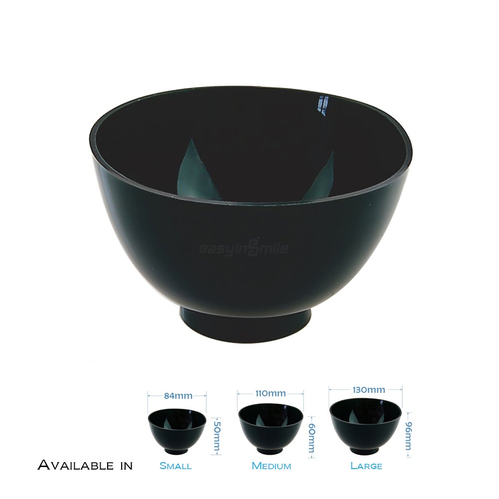 Silicone Dental Mixing Bowl for Spatula & Mask - Easy to Clean, Non-Stick Hair Color Cream Mixing Bowl (Large) - Perfect for Dentists, Hair Salons & DIY Beauty Treatments
