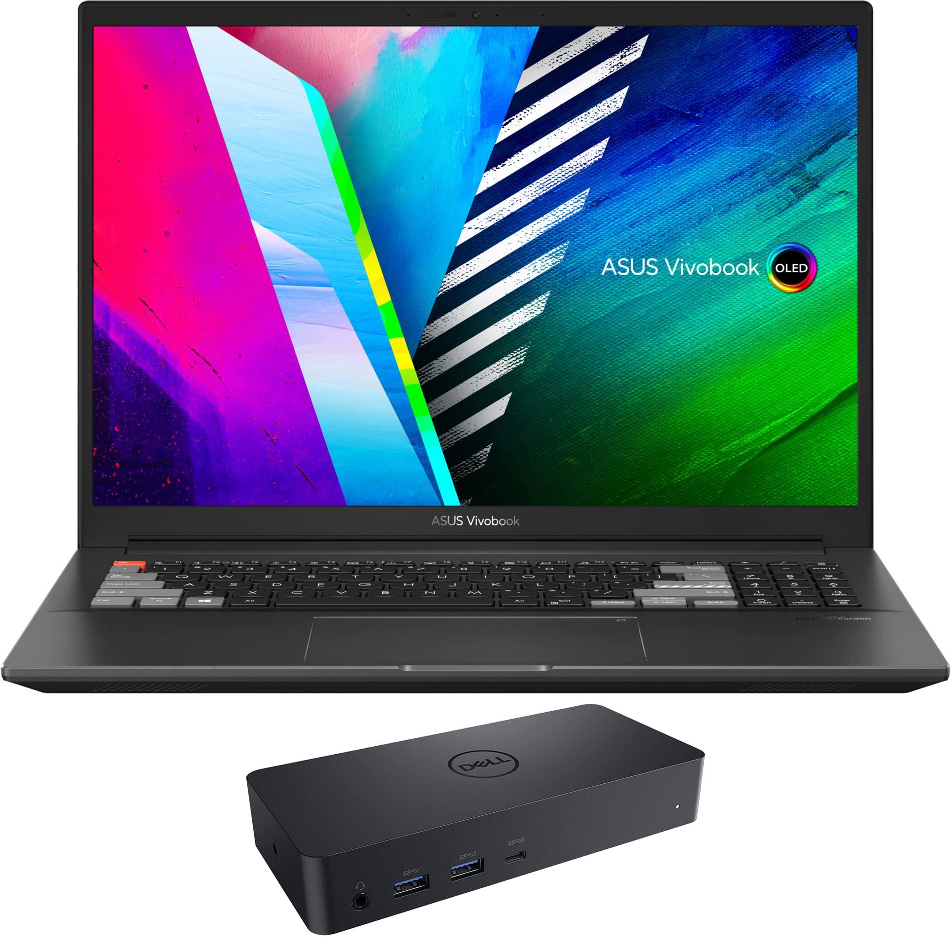ASUS Vivobook Pro 16X OLED Laptop - AMD Ryzen 7 5800H 8-Core, 16GB RAM, 2TB SSD, RTX 3050 Ti, 16