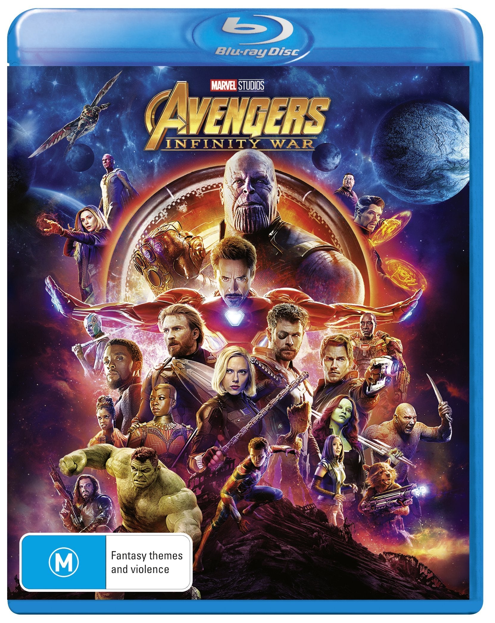 Avengers Infinity War Blu-ray DVD | Marvel Superhero Movie | Action, Adventure | Perfect for Movie Nights & Marvel Fans